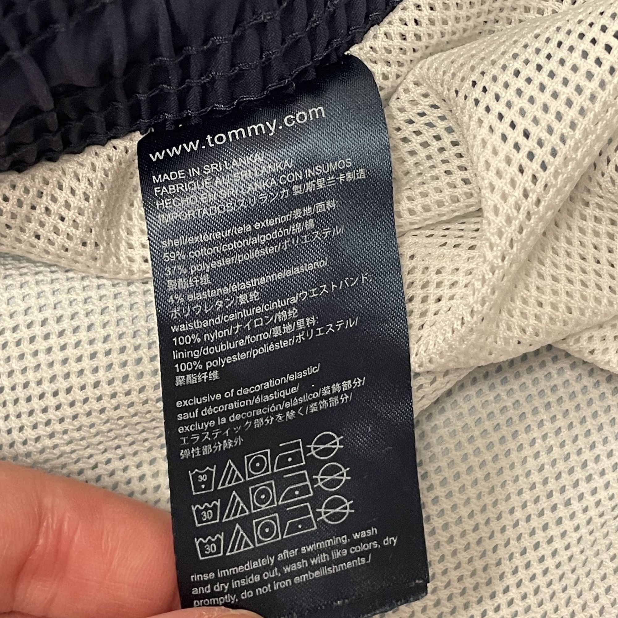 Tommy Hilfiger Vtg Tommy Hilfiger SAILBOAT Sailing Swim Trunks Beach Shorts Size US 36 / EU 52 - 5 Thumbnail