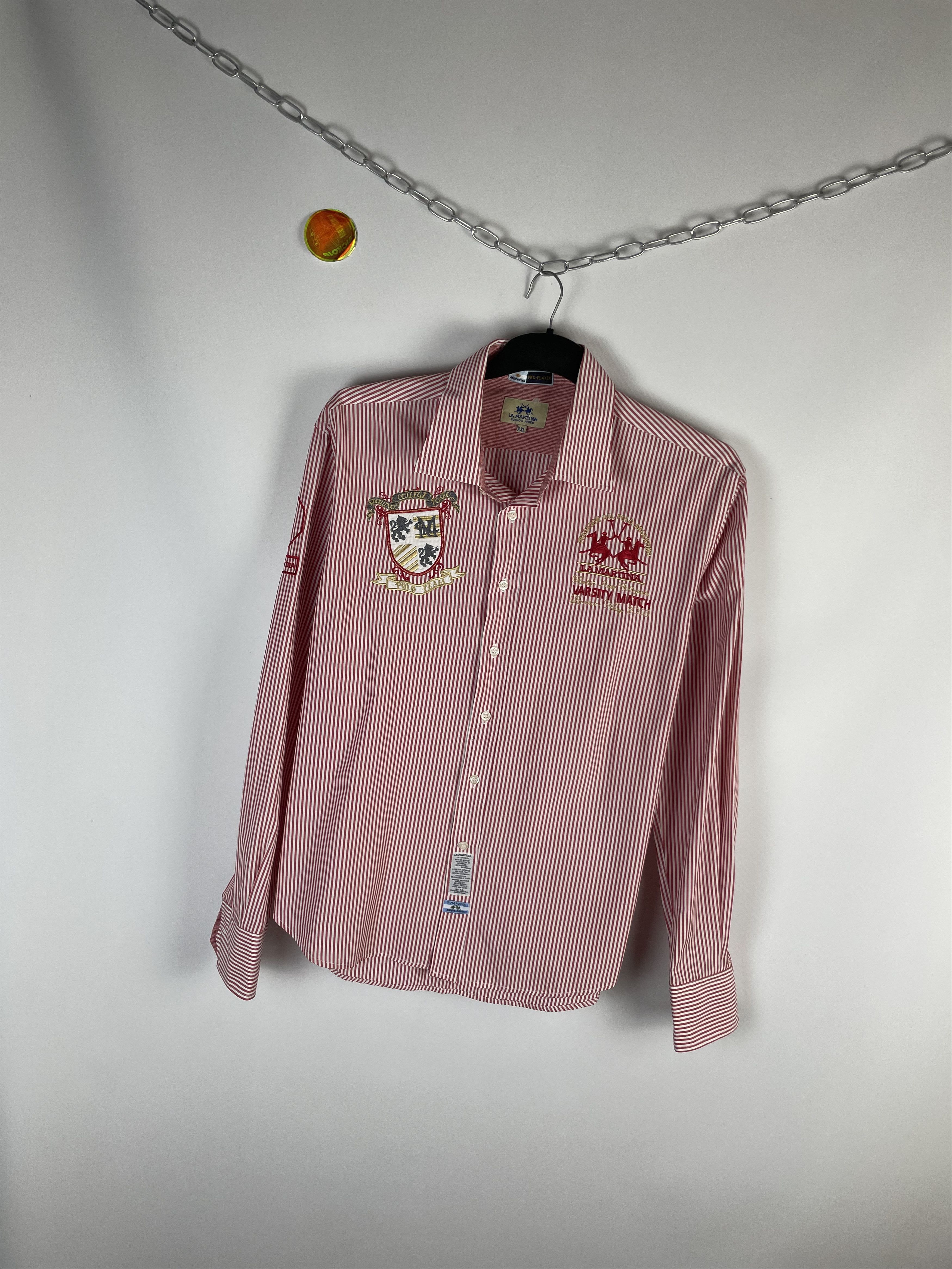 La Martina La Martina Shirts Button Ups Vintage Size US XXL / EU 58 / 5 - 2 Thumbnail