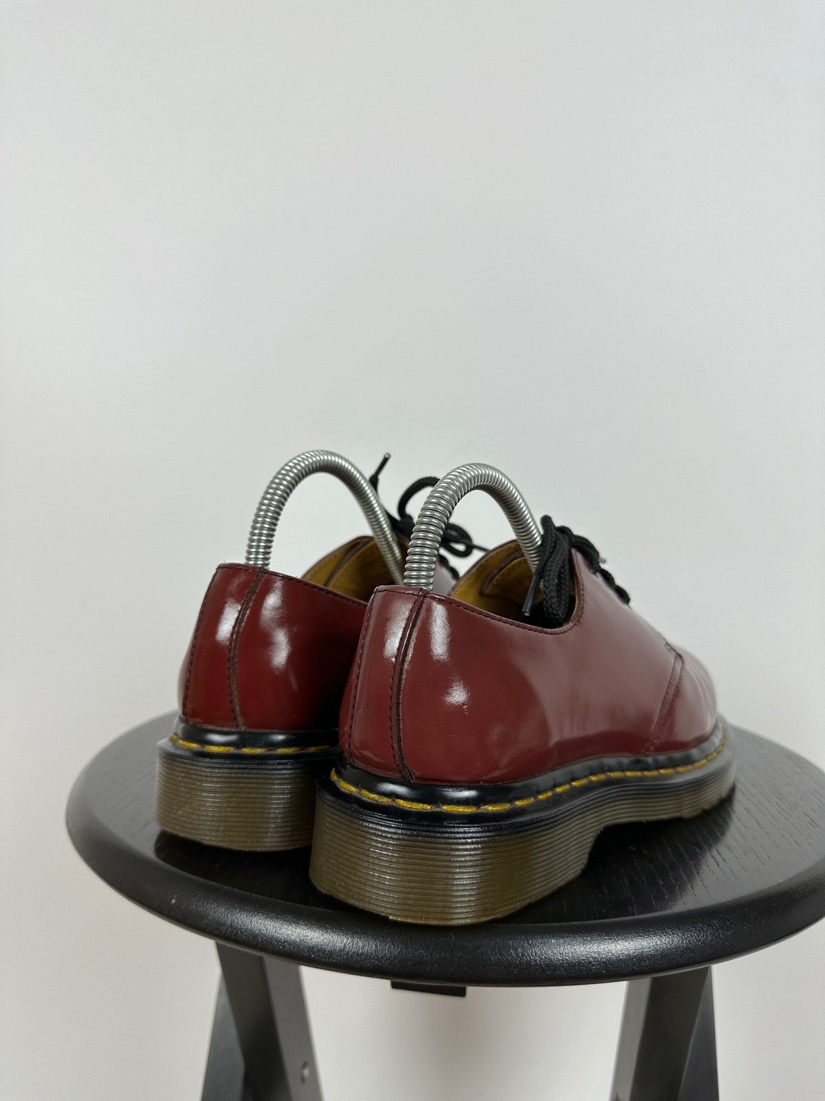 Dr. Martens Dr Martens Cherry Red Leather Oxford Casual Shoes 11838 Size US 7 / IT 37 - 4 Thumbnail