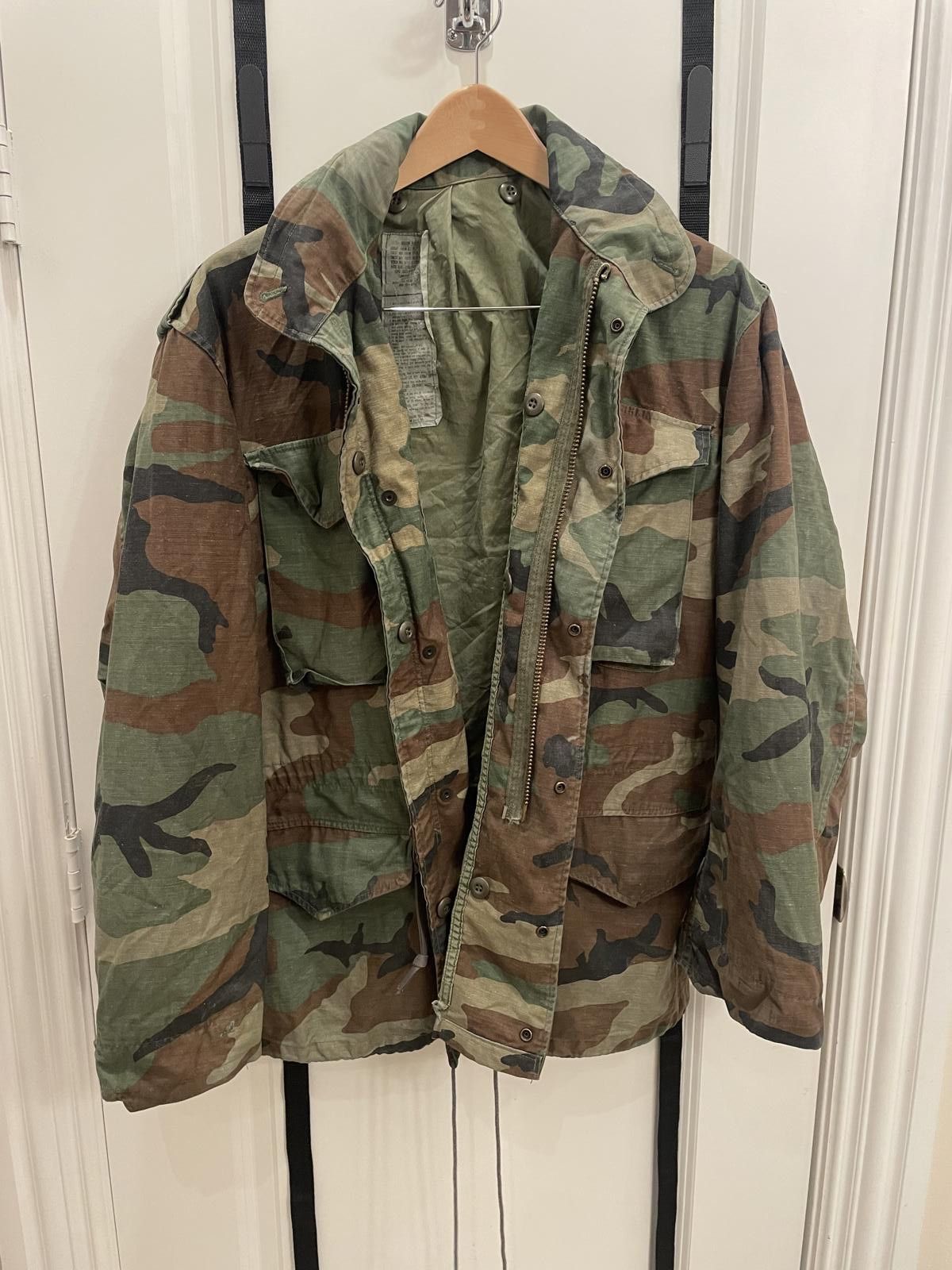 Designer Vintage U.S. Army Cold Weather Field Coat | M-65 Woodland Size ONE SIZE - 1 Thumbnail