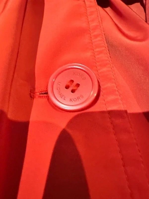 Michael Kors Michael kors jacket trencz orange raincoat Size S / US 4 / IT 40 - 4 Thumbnail