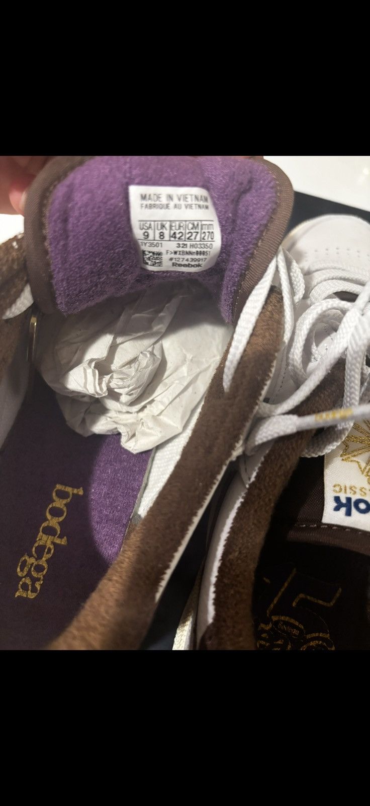 Bodega × Reebok Reebok x Bodega Size US 9 / EU 42 - 6 Thumbnail