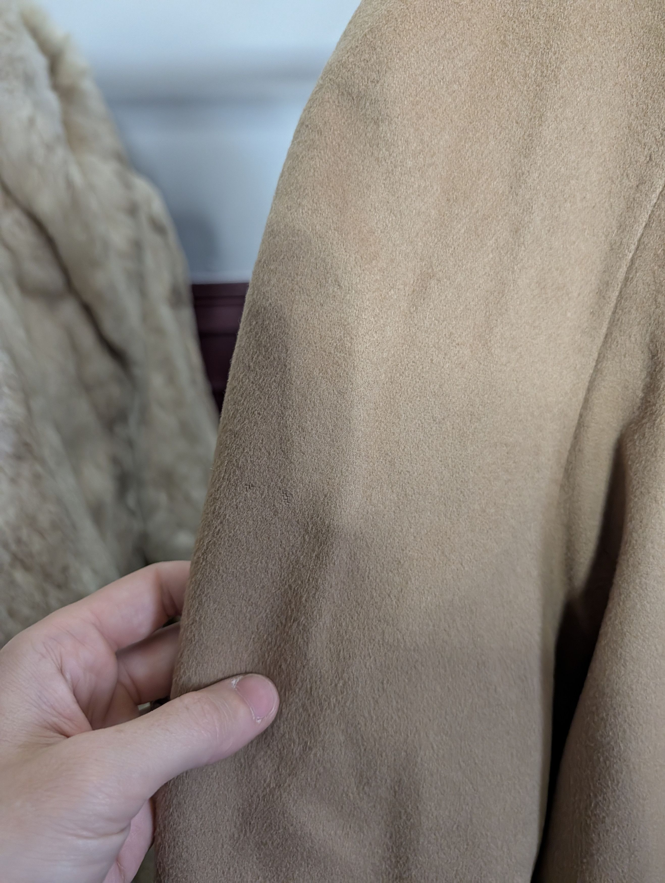 PIACENZA 1833 Piacenza Caesar virgin wool fleece camel overcoat 52R Size US XL / EU 56 / 4 - 15 Thumbnail