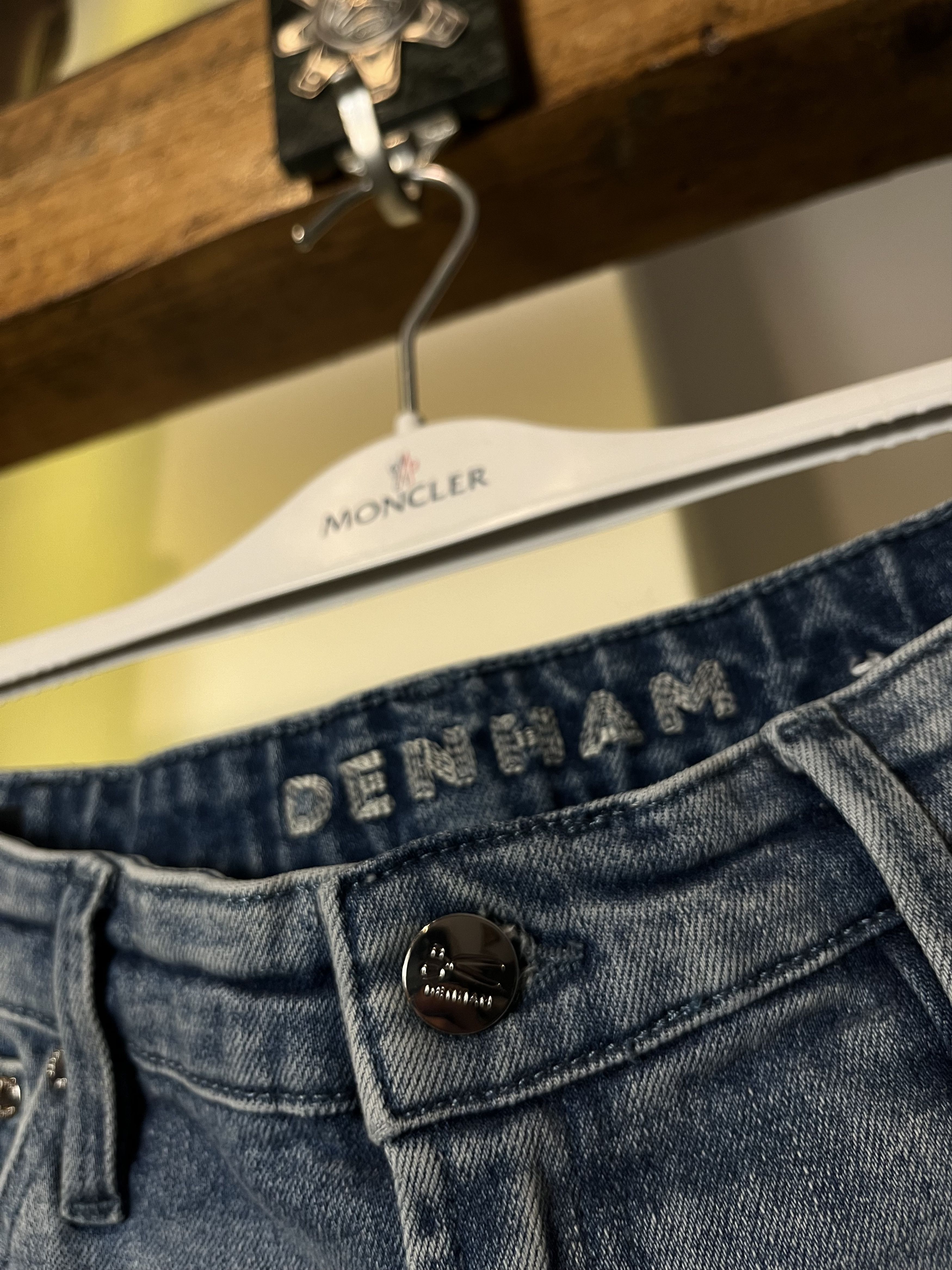 DENHAM × Japanese Brand Denham Jane High Rise Flare Tokyo Japanese Denim Size US 29 - 5 Thumbnail