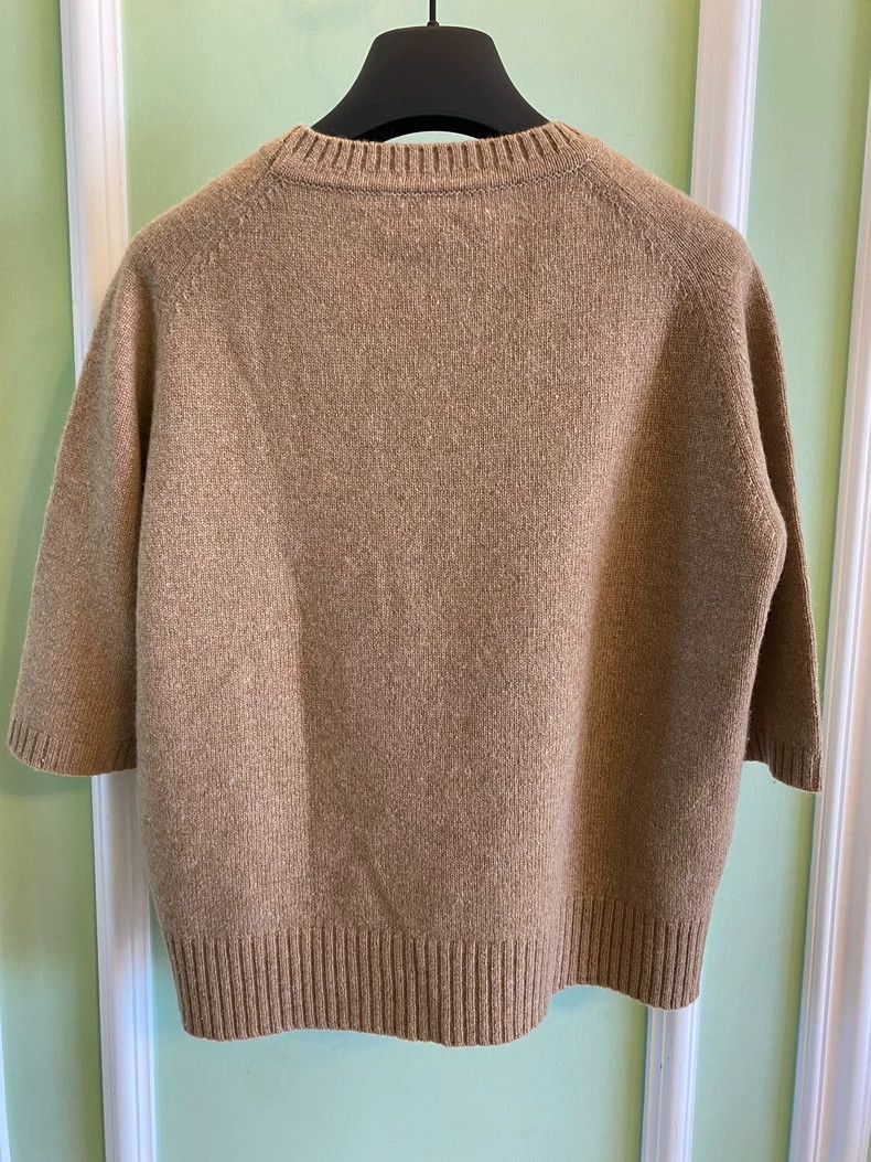 Gucci GucciHorse buckle chain cashmere knitted sweater 2503-Nexta Size L / US 10 / IT 46 - 3 Thumbnail