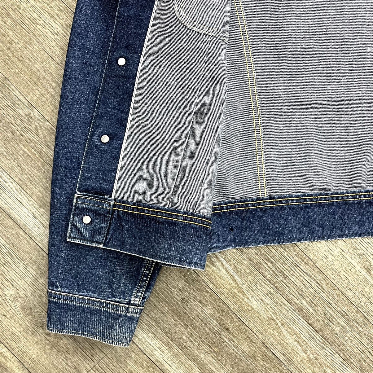 Japanese Brand × Sugar Cane × Toyo Enterprises Vintage Inferno Basics by Sugar Cane Selvedge Denim Jacket Size US L / EU 52-54 / 3 - 6 Thumbnail