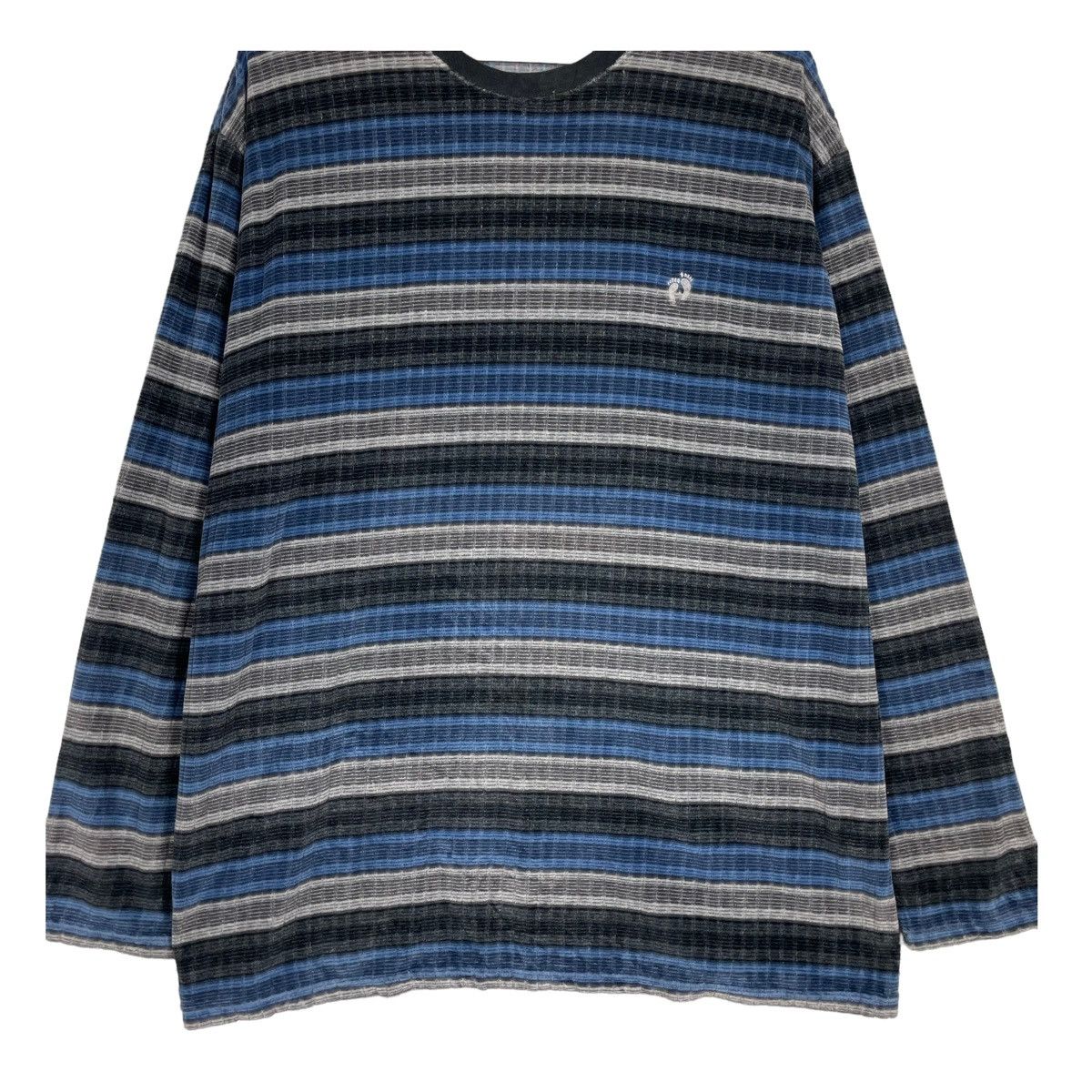 Hang Ten × Vintage 💥80s HANGTEN STRIPED CREWNECK PULLOVER LONGSLEEVE Size US L / EU 52-54 / 3 - 5 Thumbnail