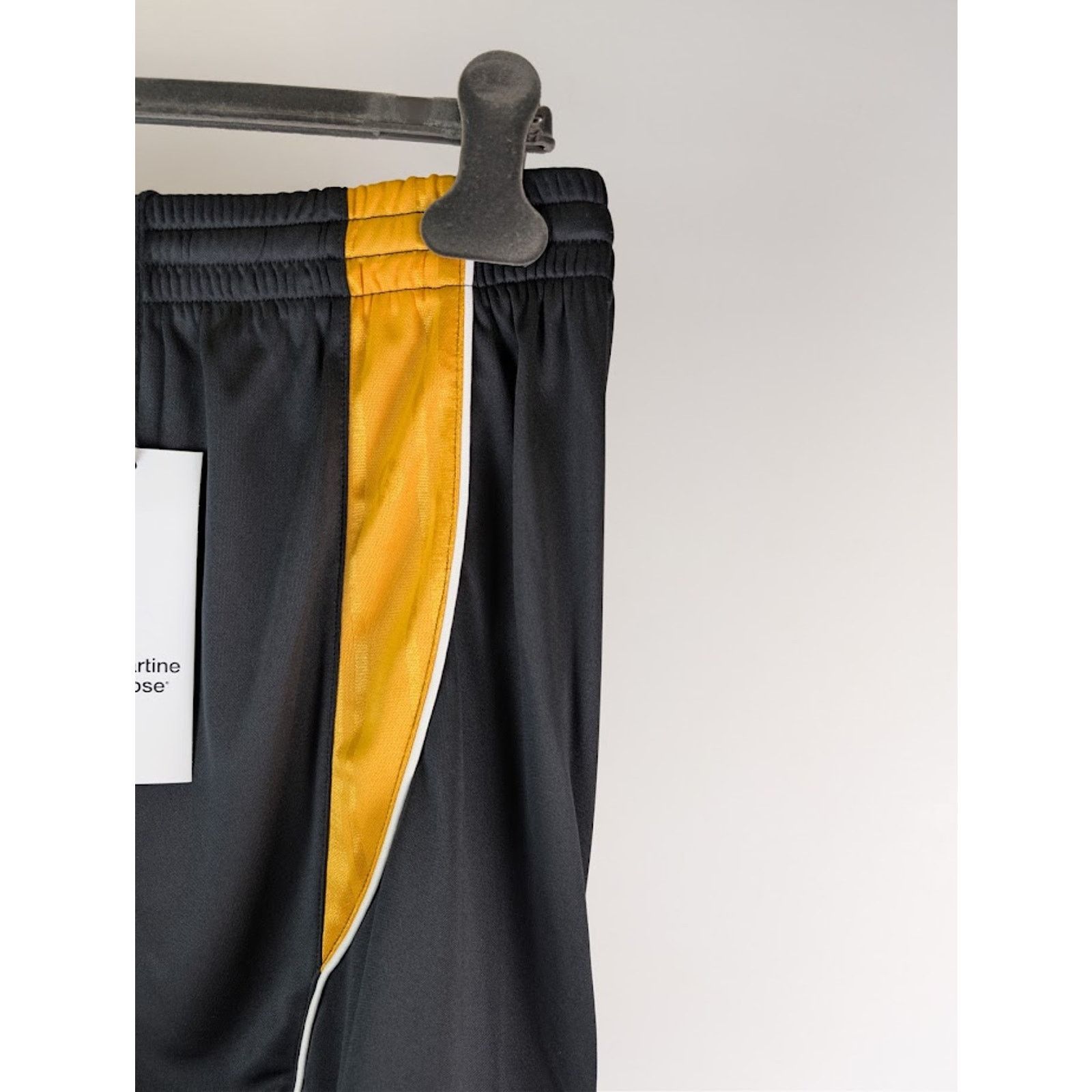 Martine Rose o1rshd1 College Football Shorts in Black/Gold Size US 30 / EU 46 - 5 Thumbnail
