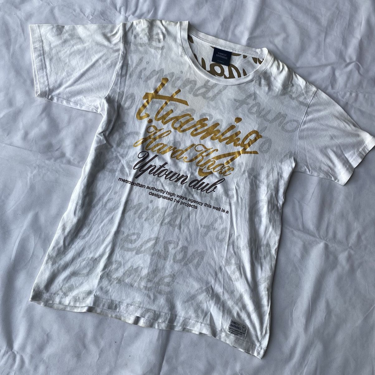 Beauty Beast × If Six Was Nine × Japanese Brand Japanese Timely Warning Poem Reversible Tees Size US L / EU 52-54 / 3 - 5 Thumbnail