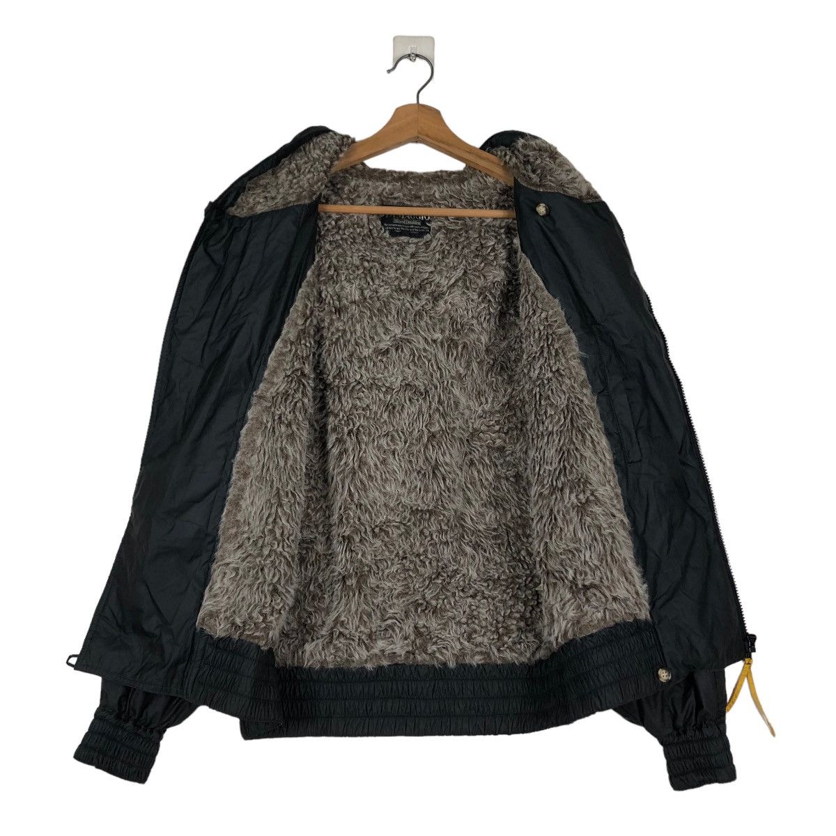 Japanese Brand 📌VINTAGE BOMBER JACKET DI MAGGIO SHEARLING ISSEY MIYAKE Size US M / EU 48-50 / 2 - 8 Thumbnail