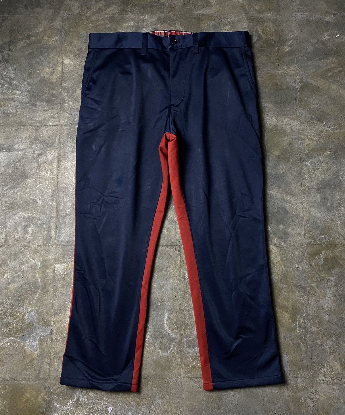 Comme des Garcons Homme Plus AW13 Bicolor Track Pants Size US 33 - 1 Thumbnail