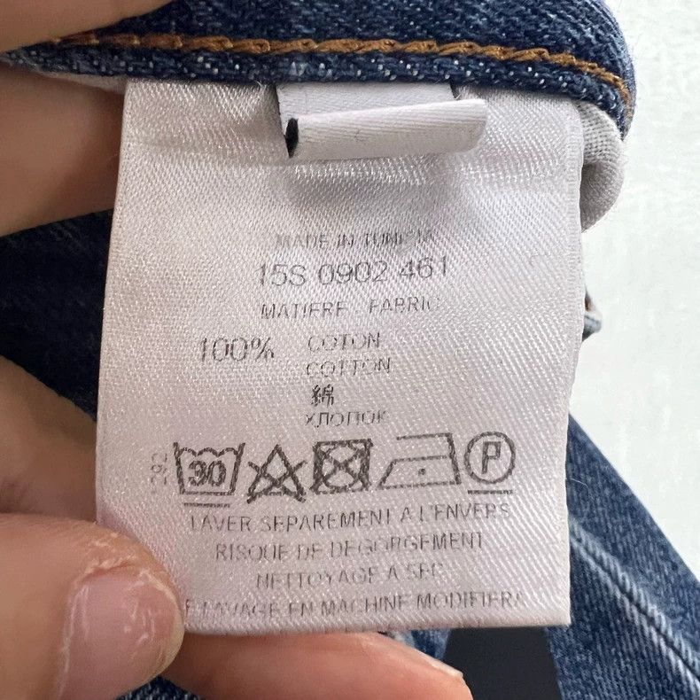Givenchy Givenchy Size XXS Distressed Washed Denim Pants Size US 31 - 4 Thumbnail