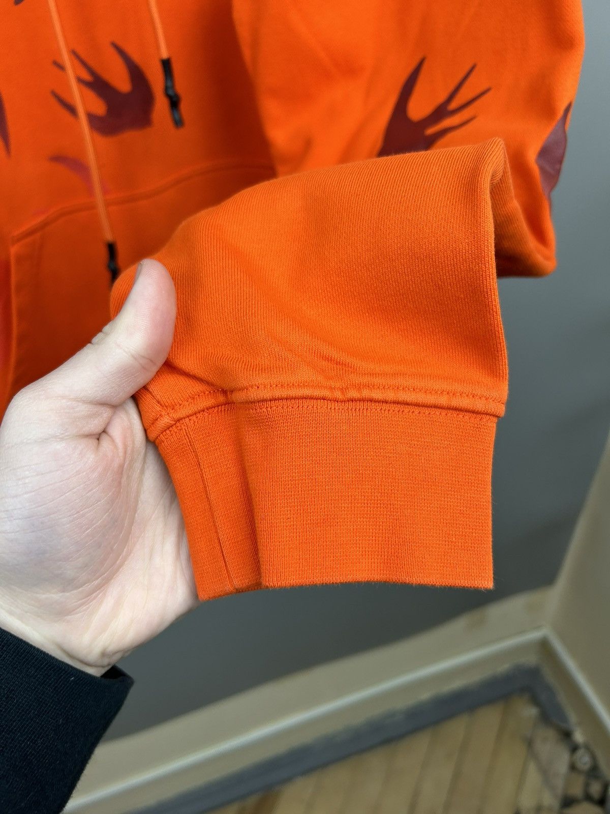 Alexander McQueen × MCQ Alexander Mcqueen Swallow Hoodie McQ Size US XL / EU 56 / 4 - 13 Thumbnail