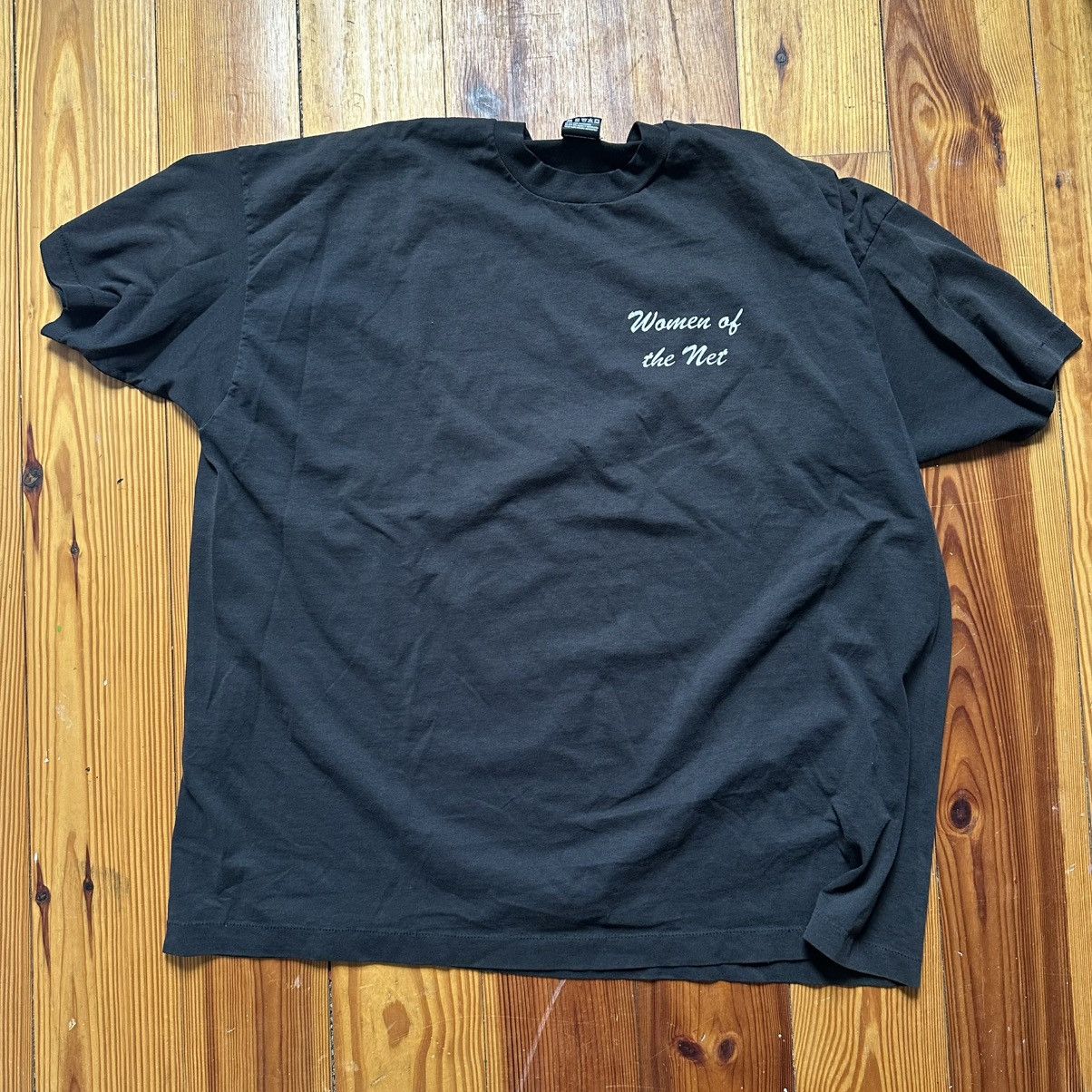 Vintage Vintage 90s Women Of The Net Tee Size US XXL / EU 58 / 5 - 1 Thumbnail