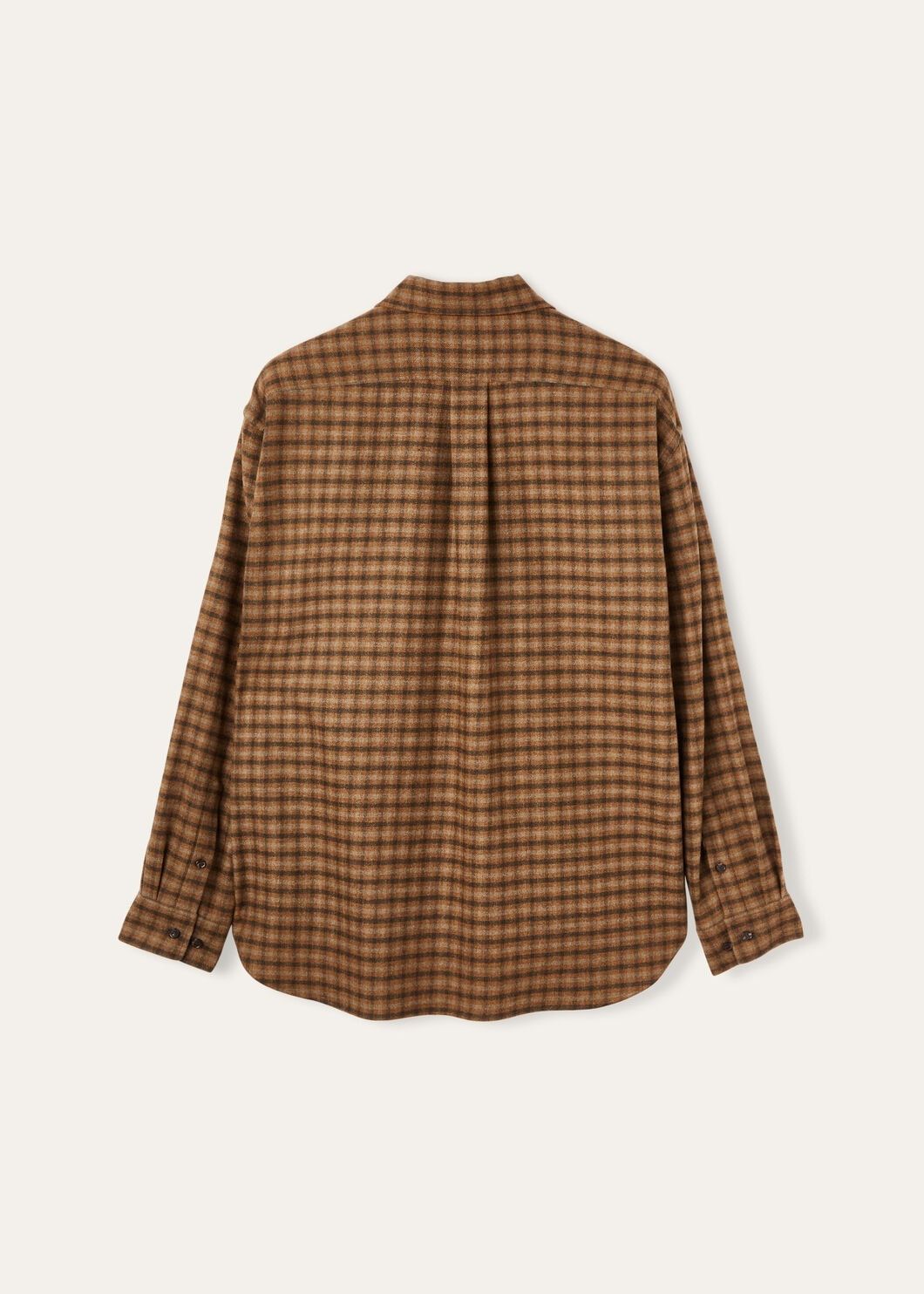 Loro Piana o1w1db10725 FAO8028 Raffaele Shirt in Brown Size US XL / EU 56 / 4 - 6 Thumbnail