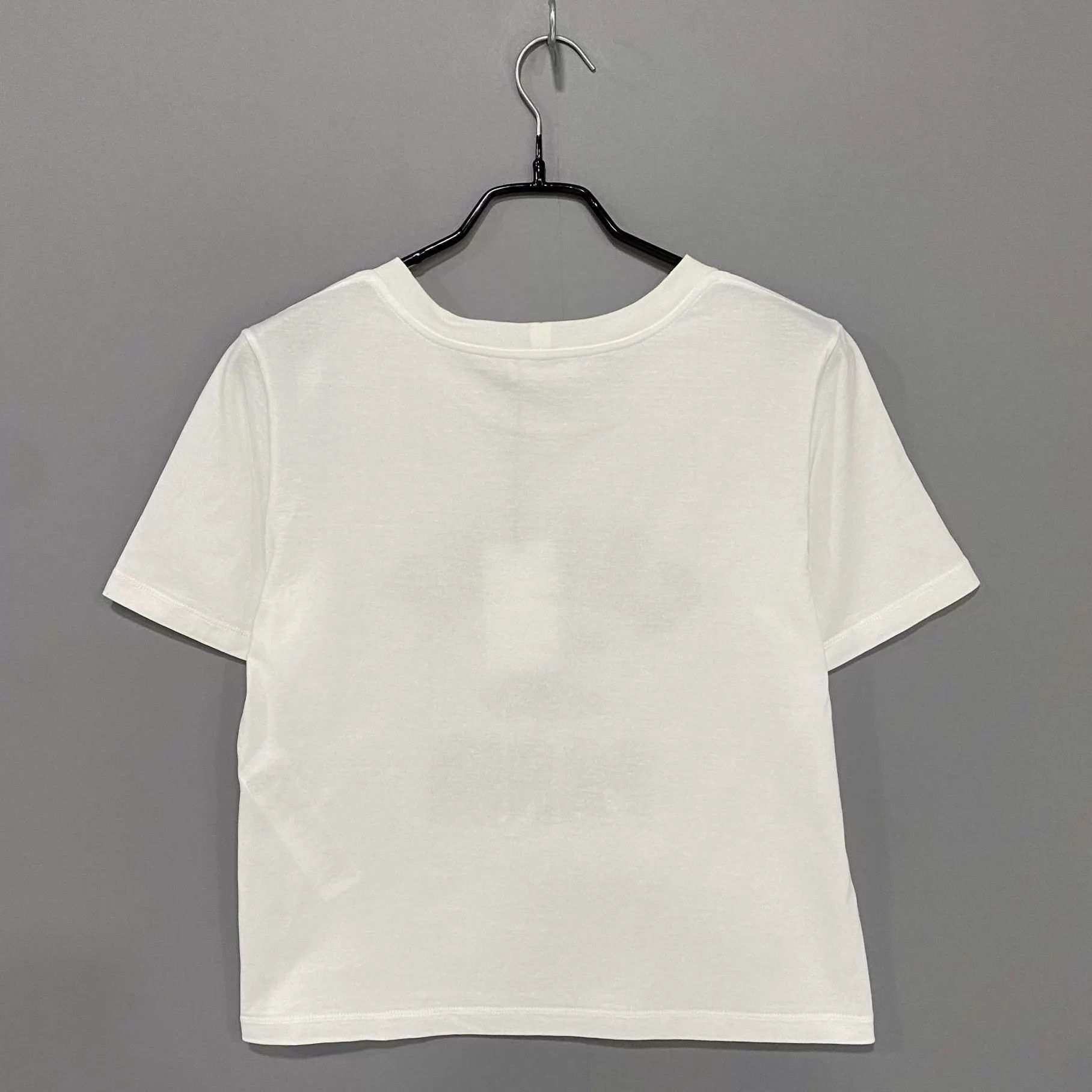 Celine Celine White Logo Short Sleeve S 95 New Size S / US 4 / IT 40 - 3 Thumbnail
