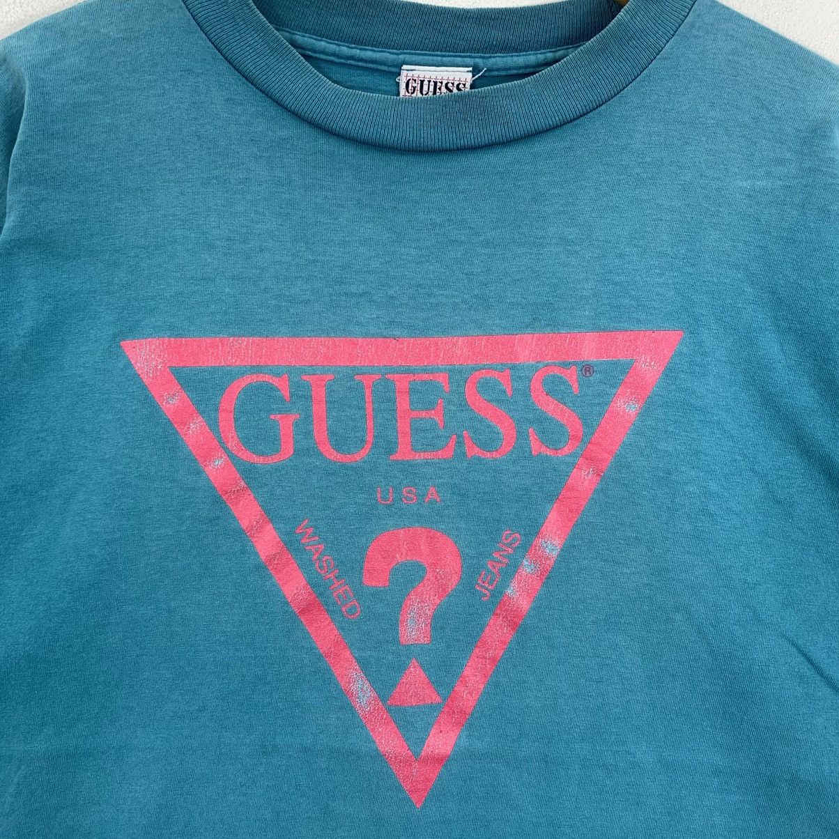 Guess Vintage 90s GUESS GEORGES MARCIANO Usa Short Sleeve Tshirt Size US L / EU 52-54 / 3 - 4 Thumbnail