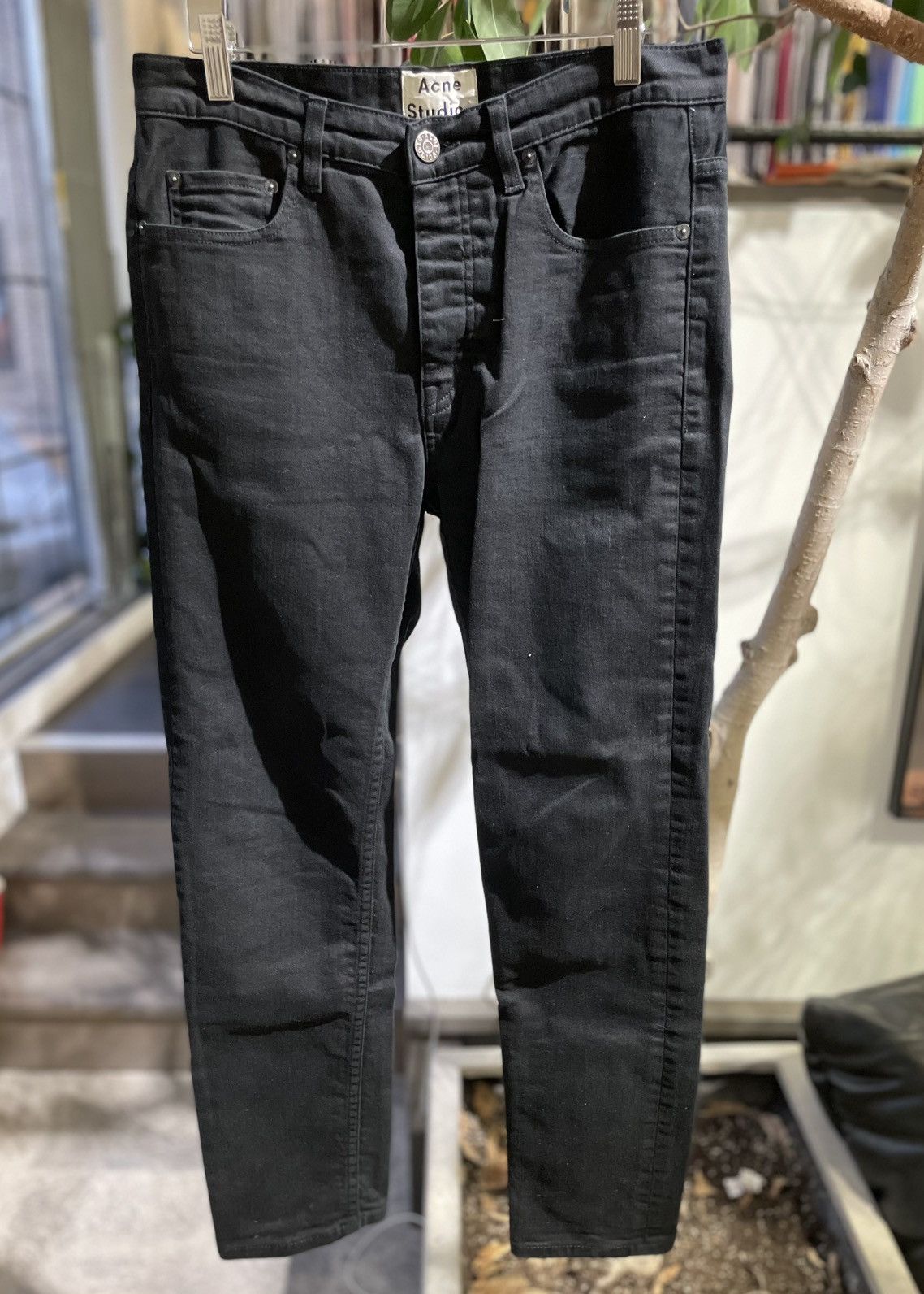 Acne Studios ACNE STUDIOS 1981M Straight-Leg Jeans Size US 30 / EU 46 - 3 Thumbnail