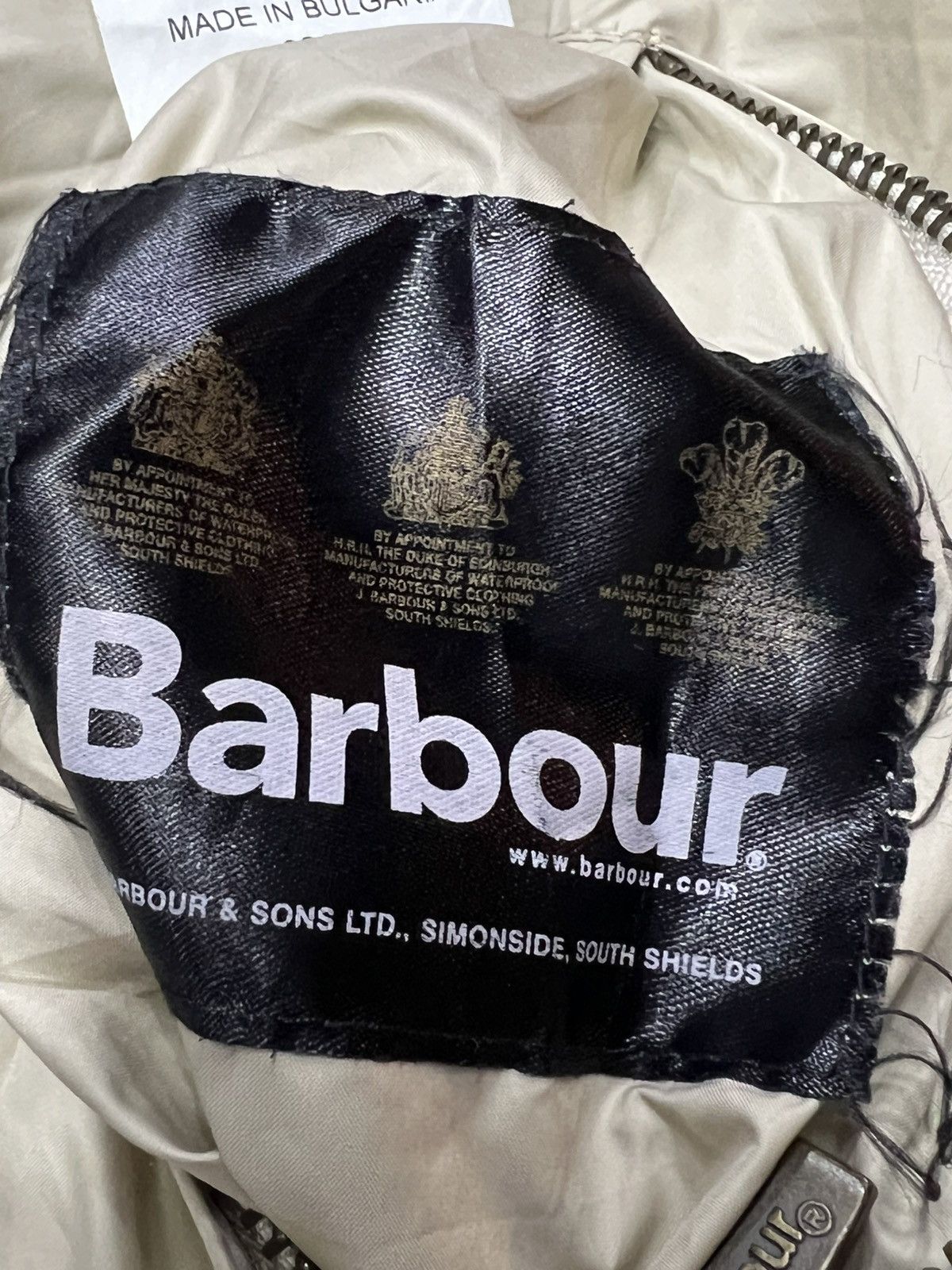 Barbour × Vintage BARBOUR reversible jacket large vintage Size US L / EU 52-54 / 3 - 5 Thumbnail