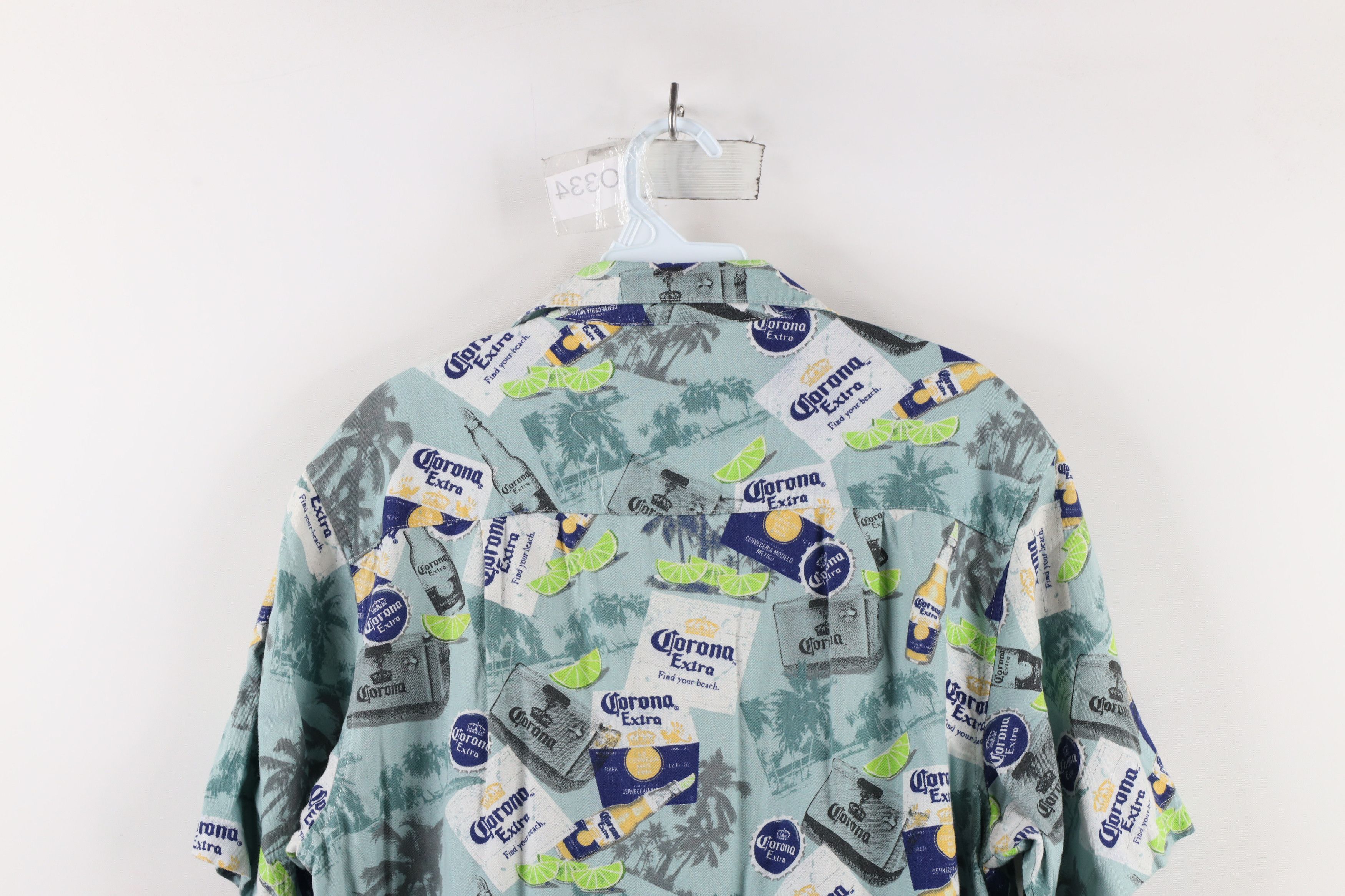 Vintage Vintage 90s Streetwear Beer All Over Print Button Shirt Size US M / EU 48-50 / 2 - 9 Thumbnail