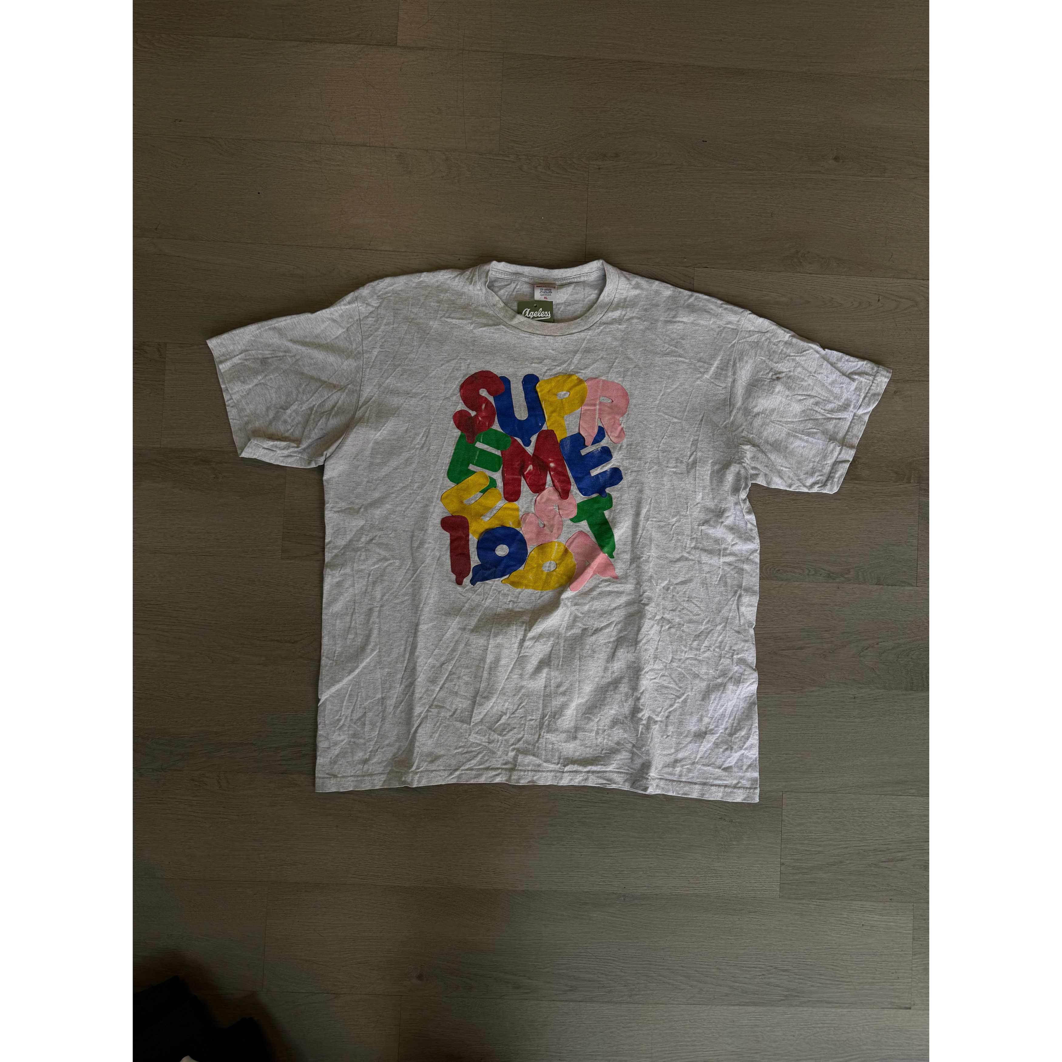 Supreme Supreme Balloons Grey Tee Size US XL / EU 56 / 4 - 1 Preview