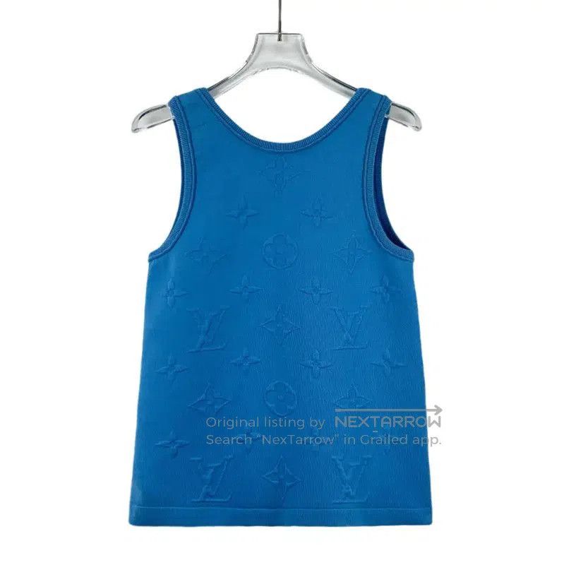 Louis Vuitton Louis Vuitton Blue Cotton Women's T. Size XS / US 0-2 / IT 36-38 - 2 Thumbnail