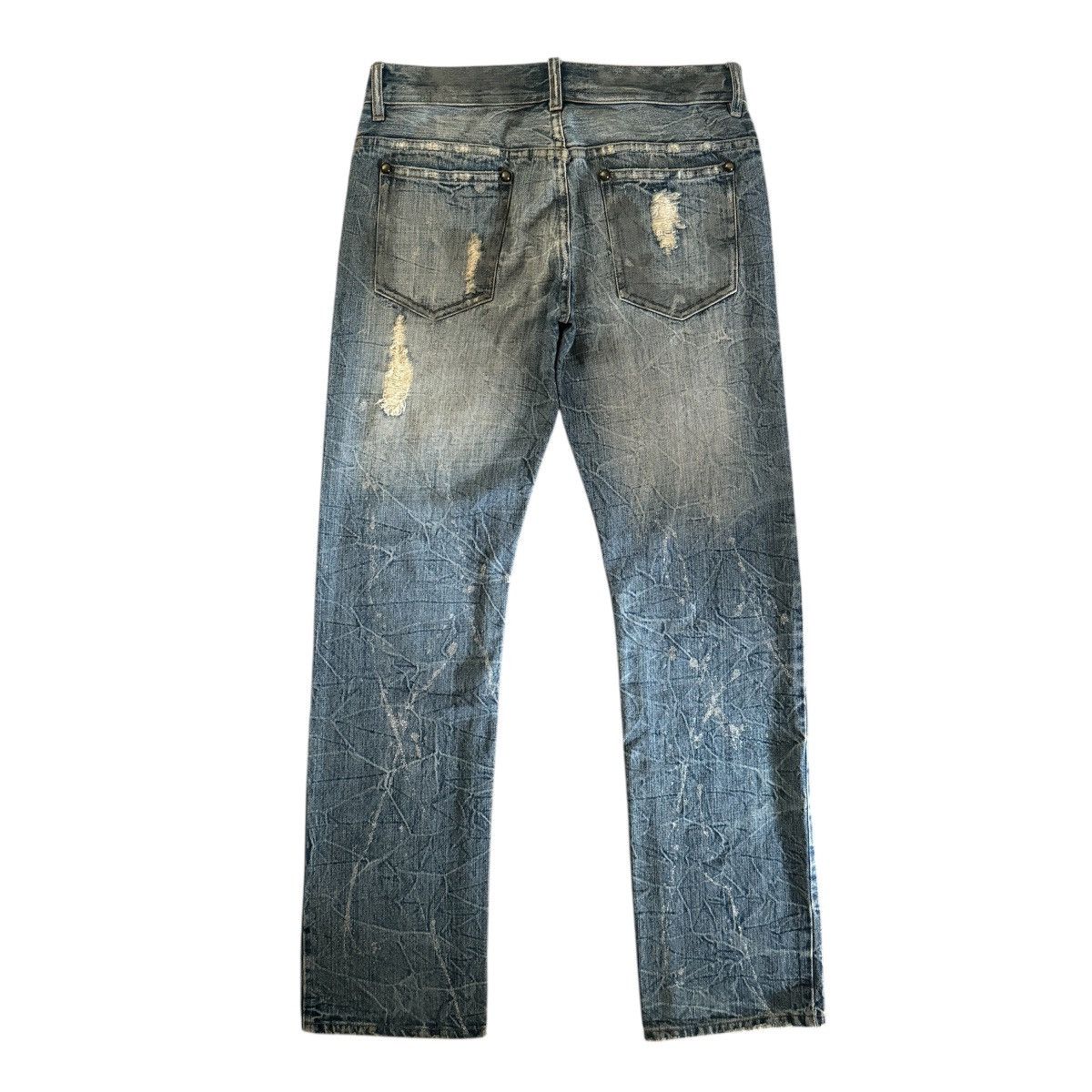 If Six Was Nine Distressed Ripped Japanese Jeans Size US 32 / EU 48 - 2 Thumbnail