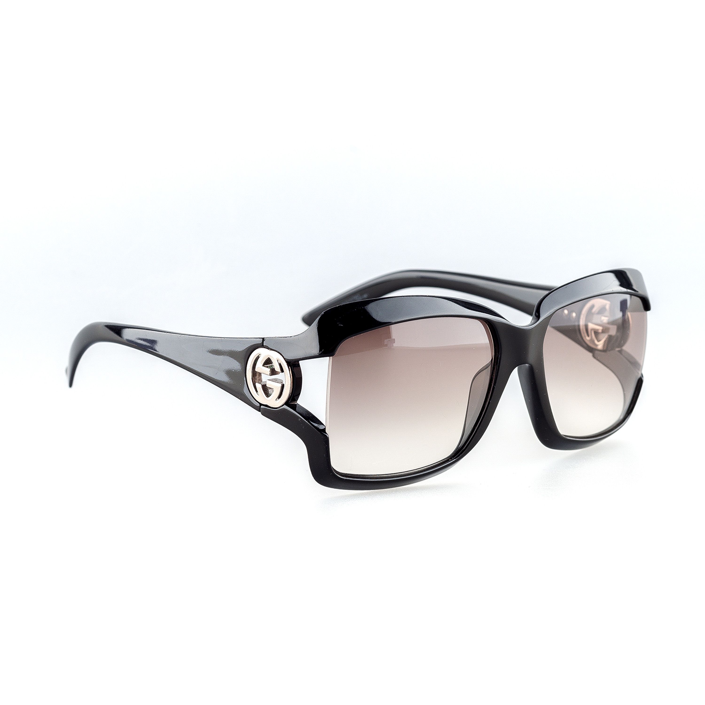 Gucci Gucci GG 2598/S D28LE Black Square Sunglasses Size ONE SIZE - 3 Thumbnail
