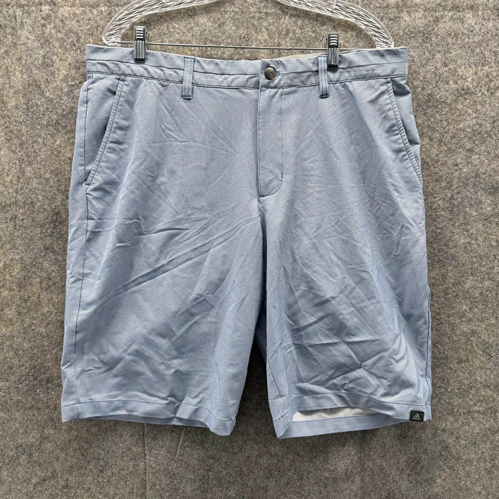 Adidas Adidas Shorts Men 36 Blue Outdoors Pocket 365 Athletic Golf Chino Trefoil Soft Size US 36 / EU 52 - 2 Thumbnail