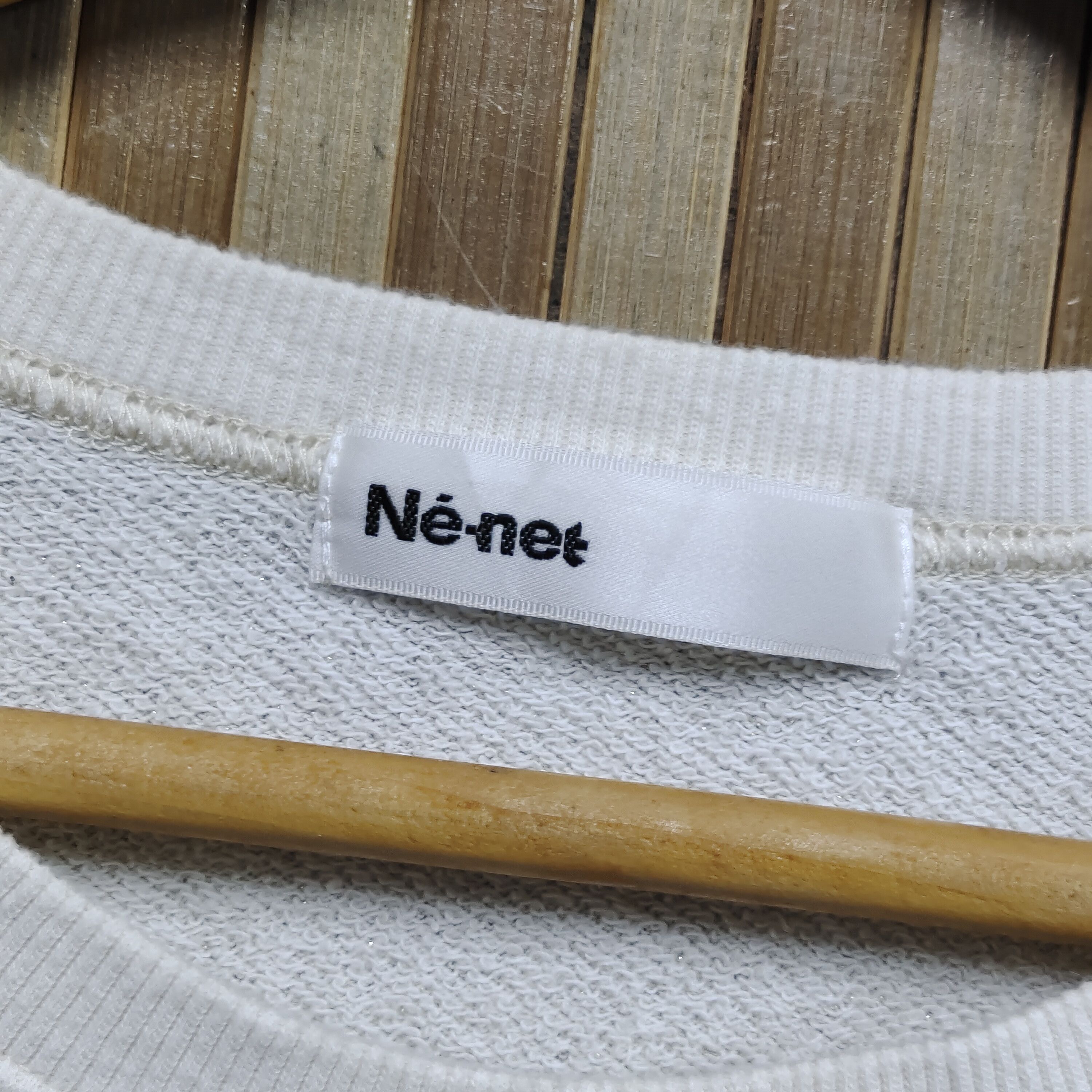 Issey Miyake Ne-net By Issey Miyake Sweatshirt Big Logo Size US M / EU 48-50 / 2 - 4 Thumbnail
