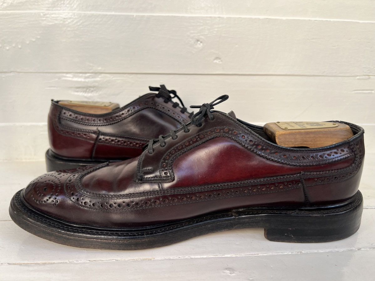Hanover Hanover LB Sheppard Brown Longwing Shell Codovan Dress Shoes Size US 9.5 / EU 42-43 - 7 Thumbnail