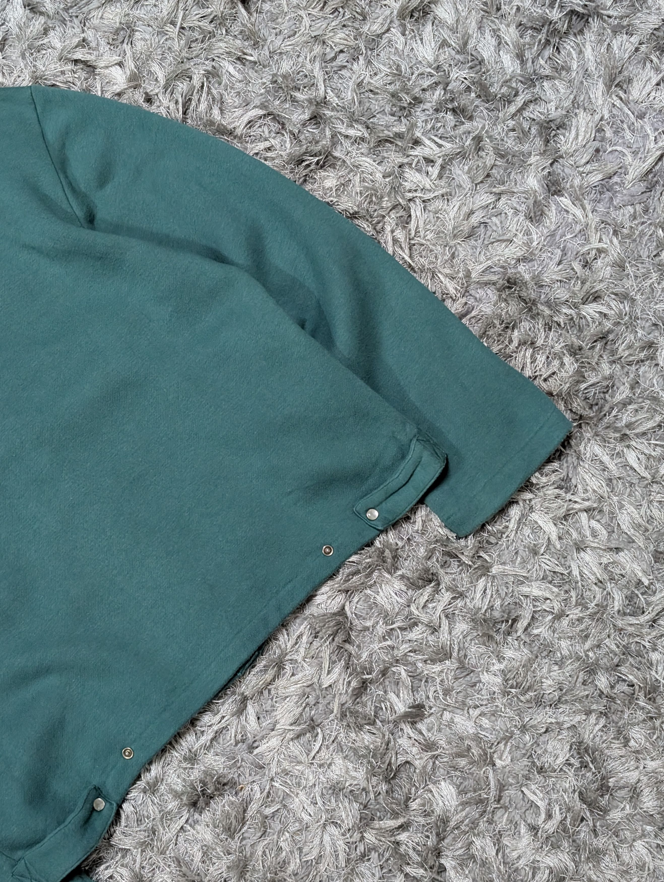 agnes b. Agnes B. Compression Cardigan Green Brushed Lining Jacket Size XS / US 0-2 / IT 36-38 - 6 Thumbnail