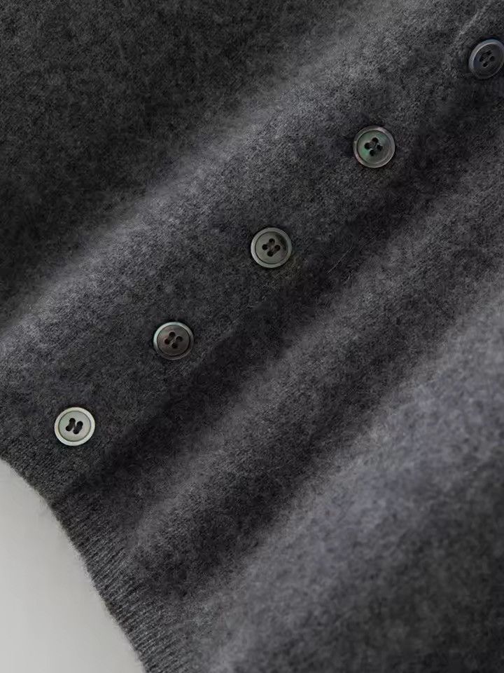 Extreme Cashmere 100% Cashmere Pullover Sweater Cardigan Casual Turtleneck Size M / US 6-8 / IT 42-44 - 9 Thumbnail