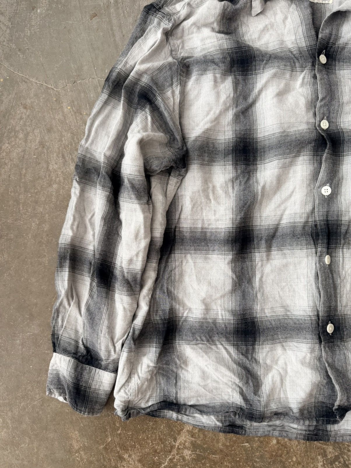 Wacko Maria Wacko Maria Check Open Collar Shirt Kapital Our Legacy Beams Size US L / EU 52-54 / 3 - 4 Thumbnail