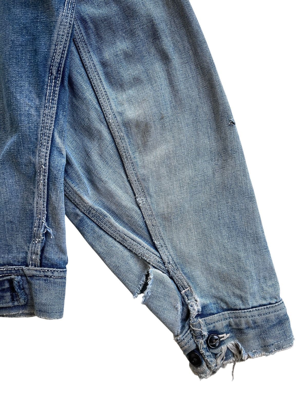 Lee Destroyed❗️70s Lee Jelt 91 B Distressed Jacket Size US L / EU 52-54 / 3 - 19 Thumbnail