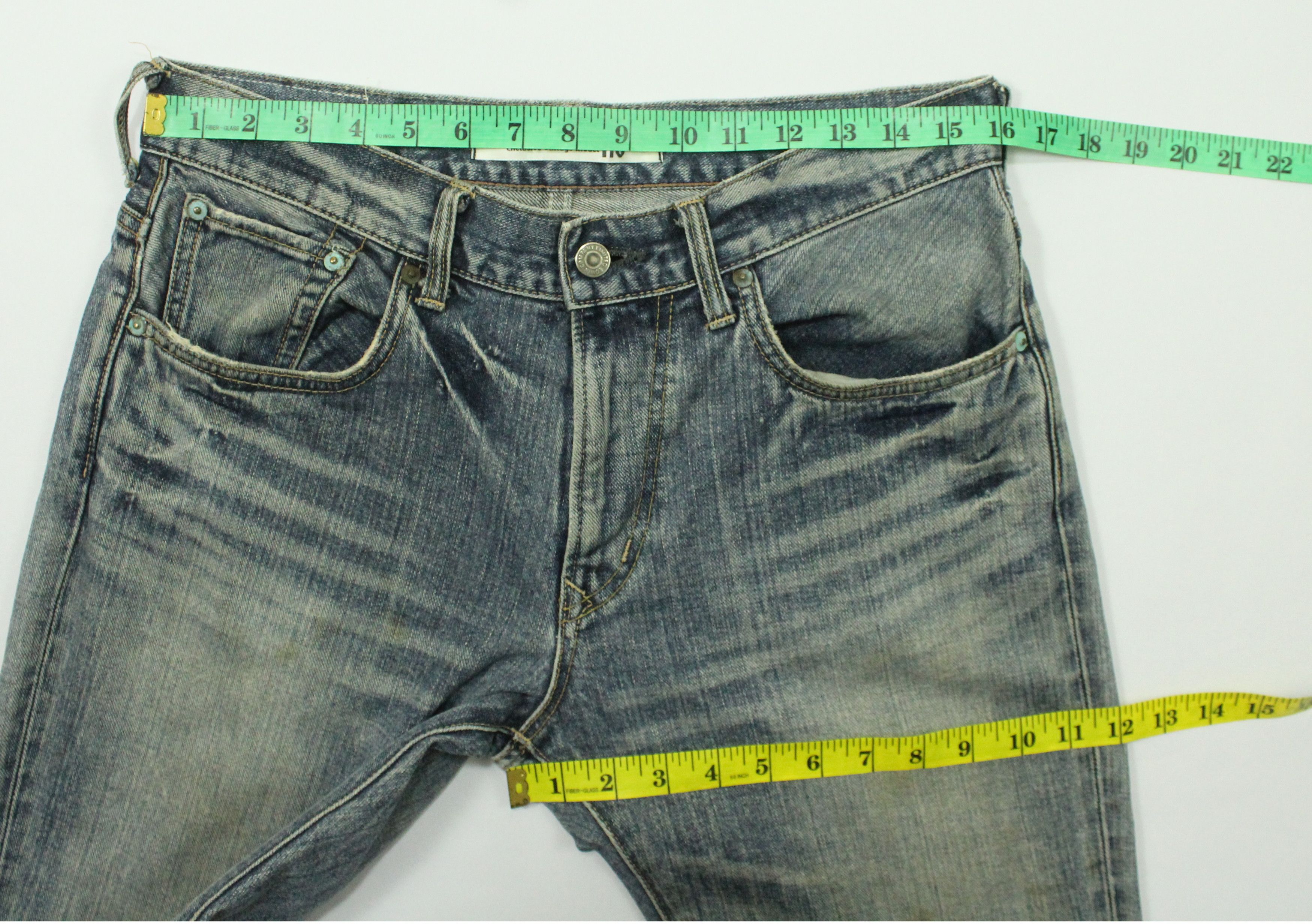 Vintage Flared EDWIN Denim Distressed bootcut bellbottom Size US 31 - 19 Thumbnail