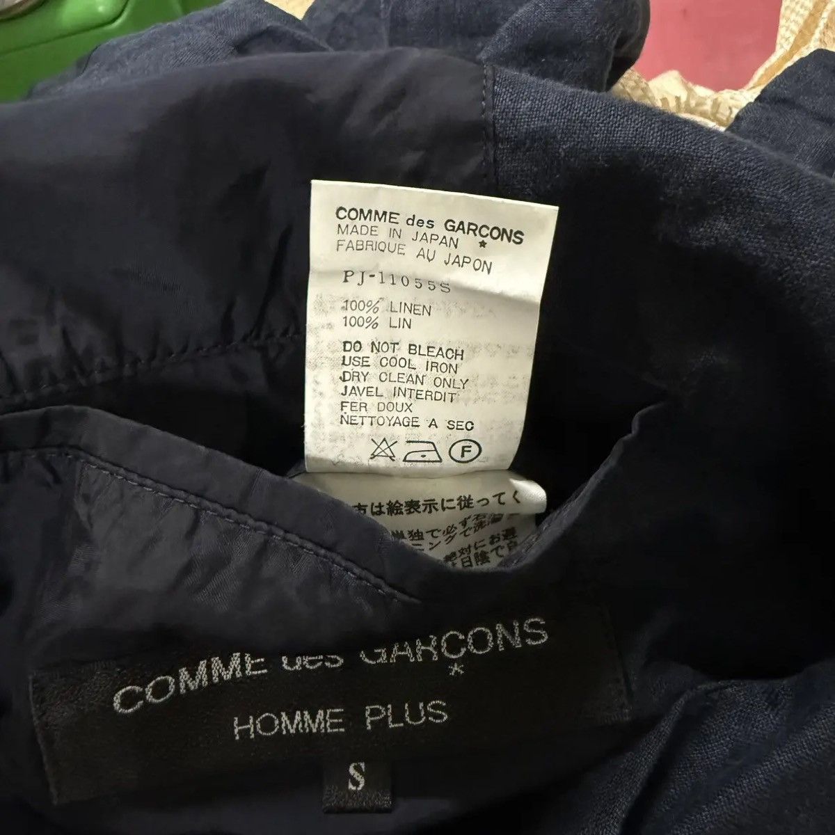 Comme des Garcons Homme Plus Comme Des Garcons Homme Plus AW88 Minimalist Blazer Size 40S - 10 Thumbnail