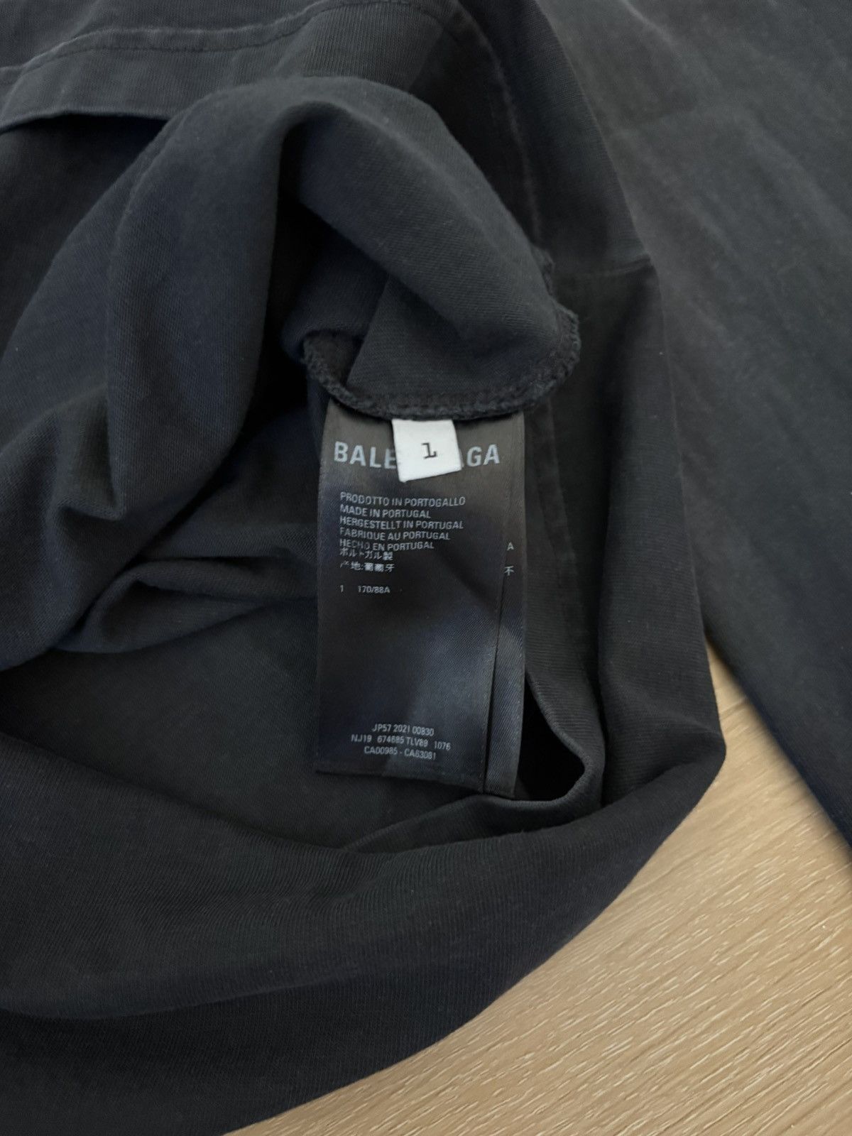Balenciaga Balenciaga College Print Pullover Hoodie Size US L / EU 52-54 / 3 - 4 Thumbnail