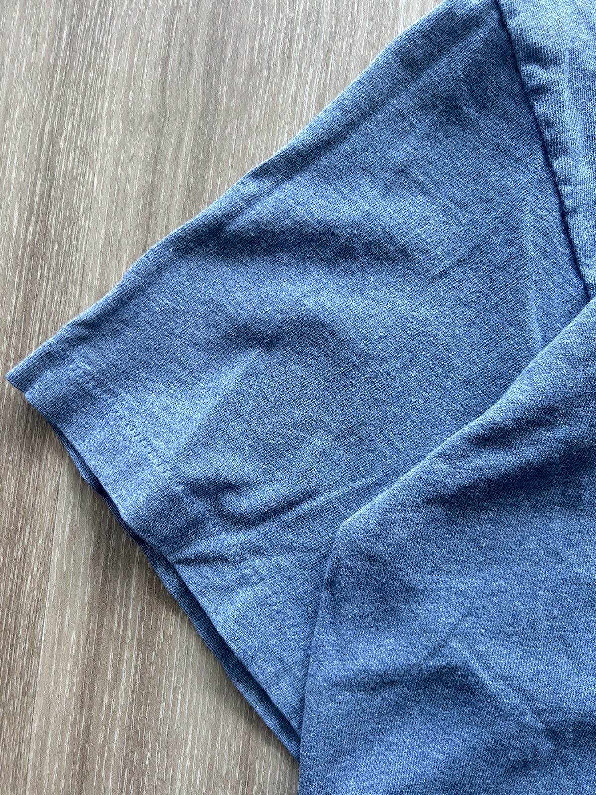 Levi's Vintage 90s Levi’s "Original Quality Blue Jeans" Blue Tee Size US L / EU 52-54 / 3 - 7 Thumbnail
