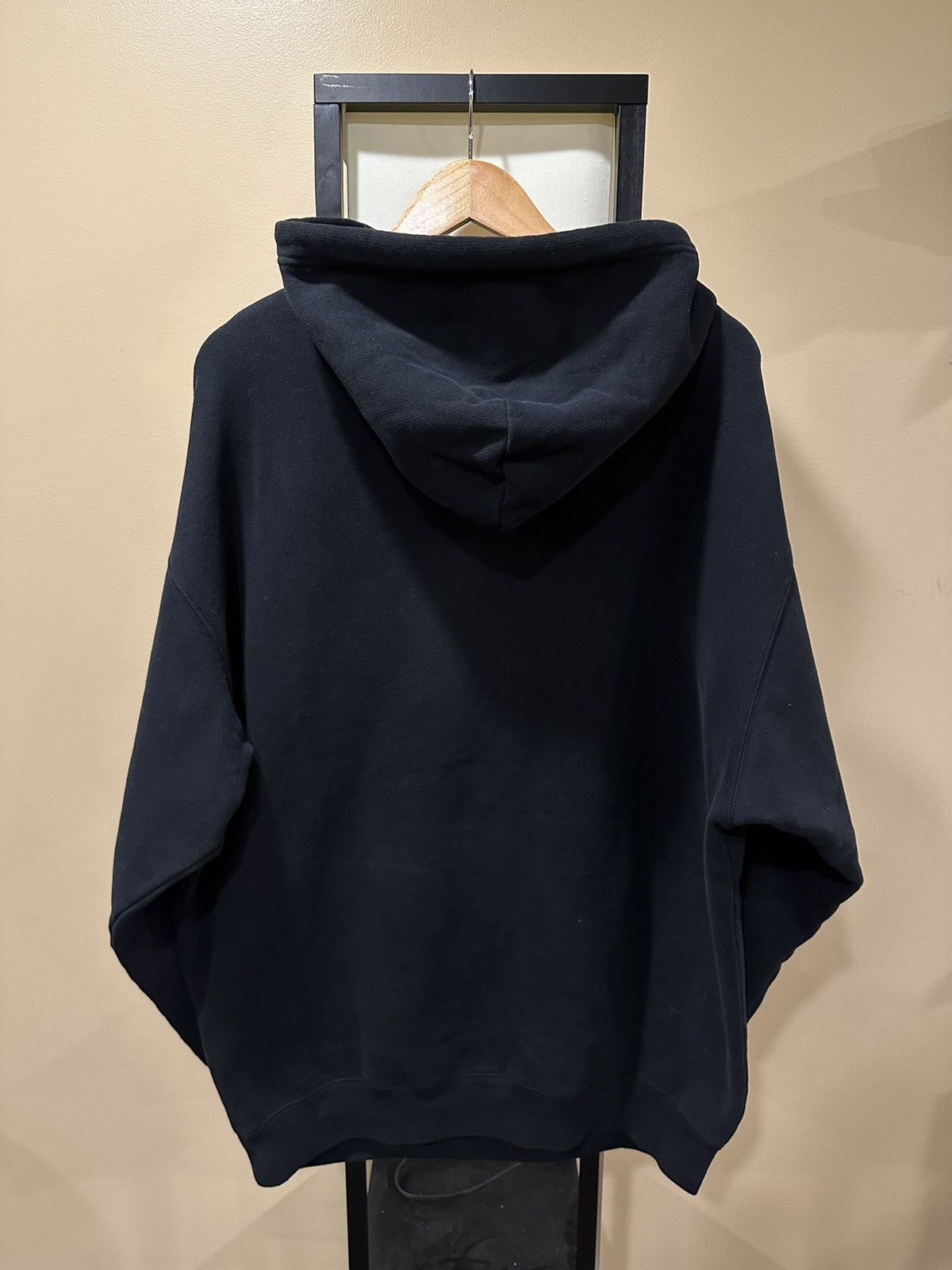 Balenciaga Balenciaga BB Embroidered Logo Black Pullover Hoodie Size US L / EU 52-54 / 3 - 2 Thumbnail