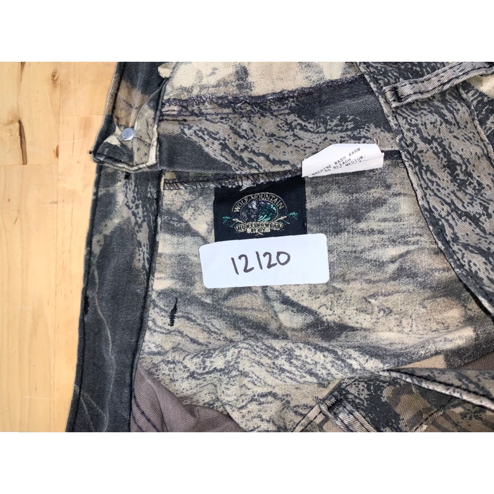 Vintage VINTAGE Mossy Oak Camo Pants Mens XL Wolf Mountain USA Cargo Baggy Dunno Size US 36 / EU 52 - 2 Thumbnail