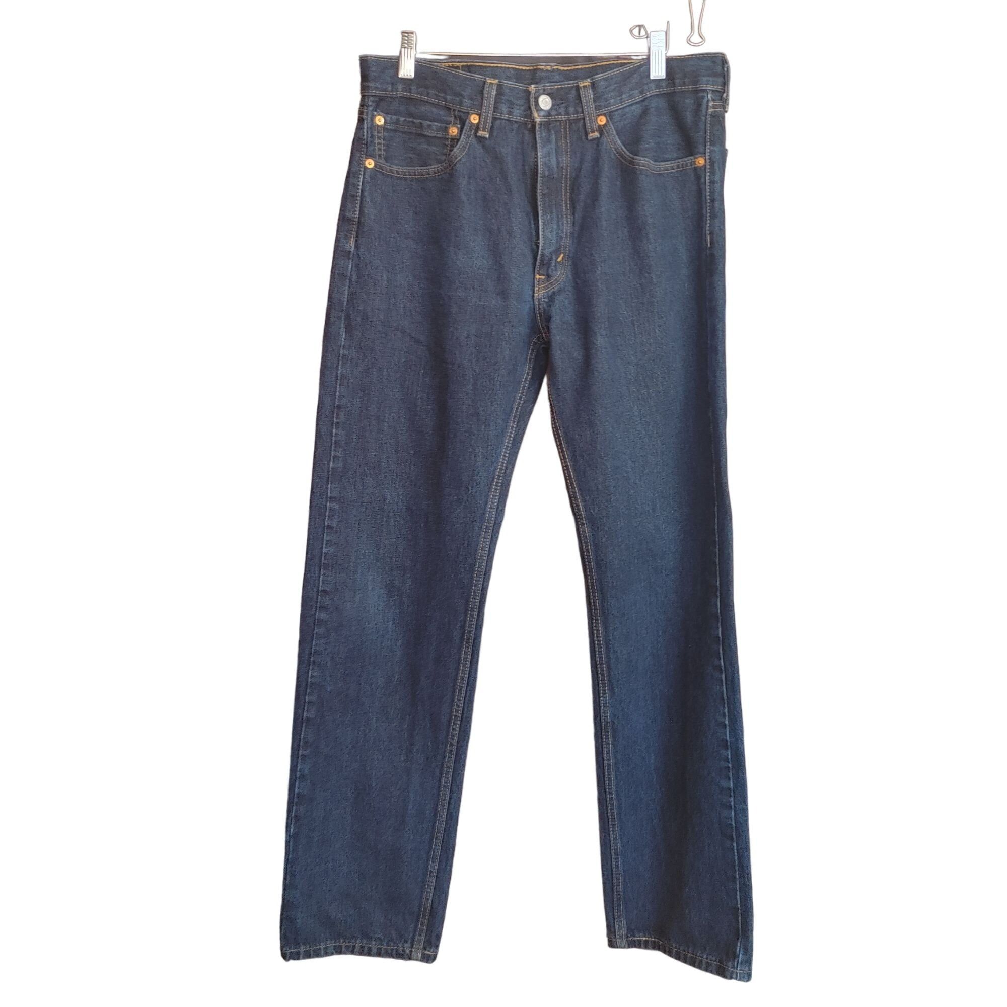 Other Levi Strauss & Co Original Riveted Straight Leg Dark Wash Je Size US 34 / EU 50 - 1 Thumbnail
