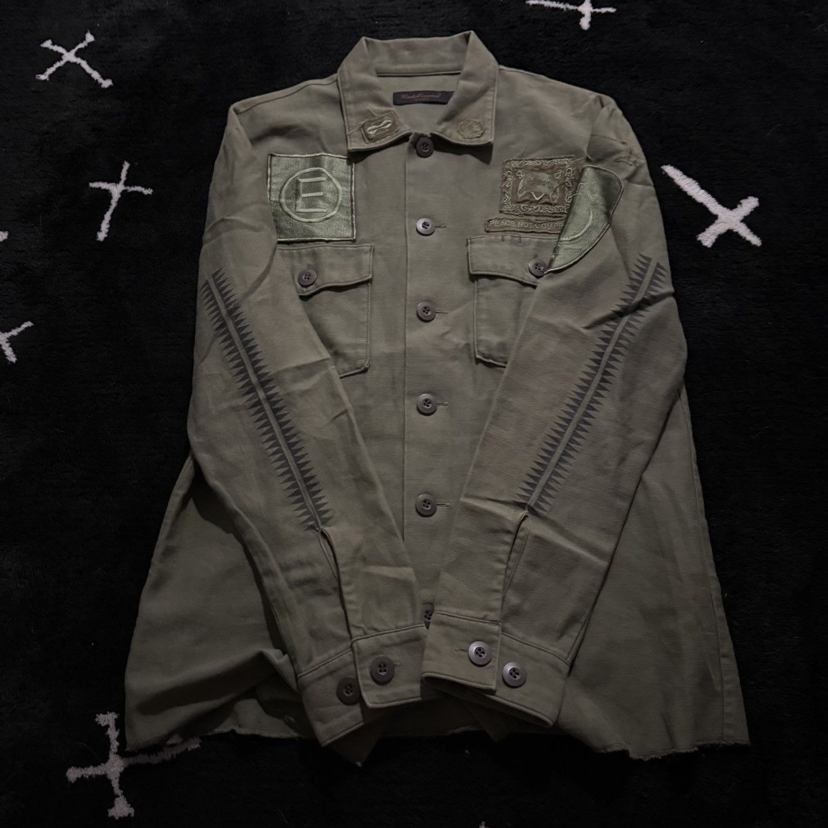 Undercover SS03 - “Scab” Military Button Up Size US L / EU 52-54 / 3 - 3 Thumbnail