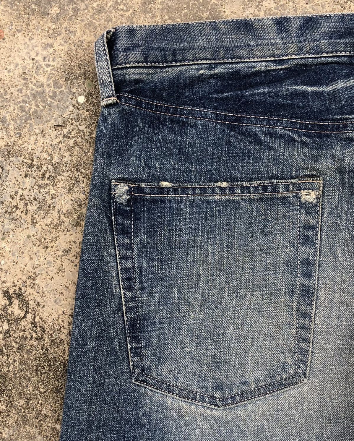 Spellbound Vintage SPELLBOUND Japan Domingo Co. Distressed Denim Pant Size US 34 / EU 50 - 12 Thumbnail