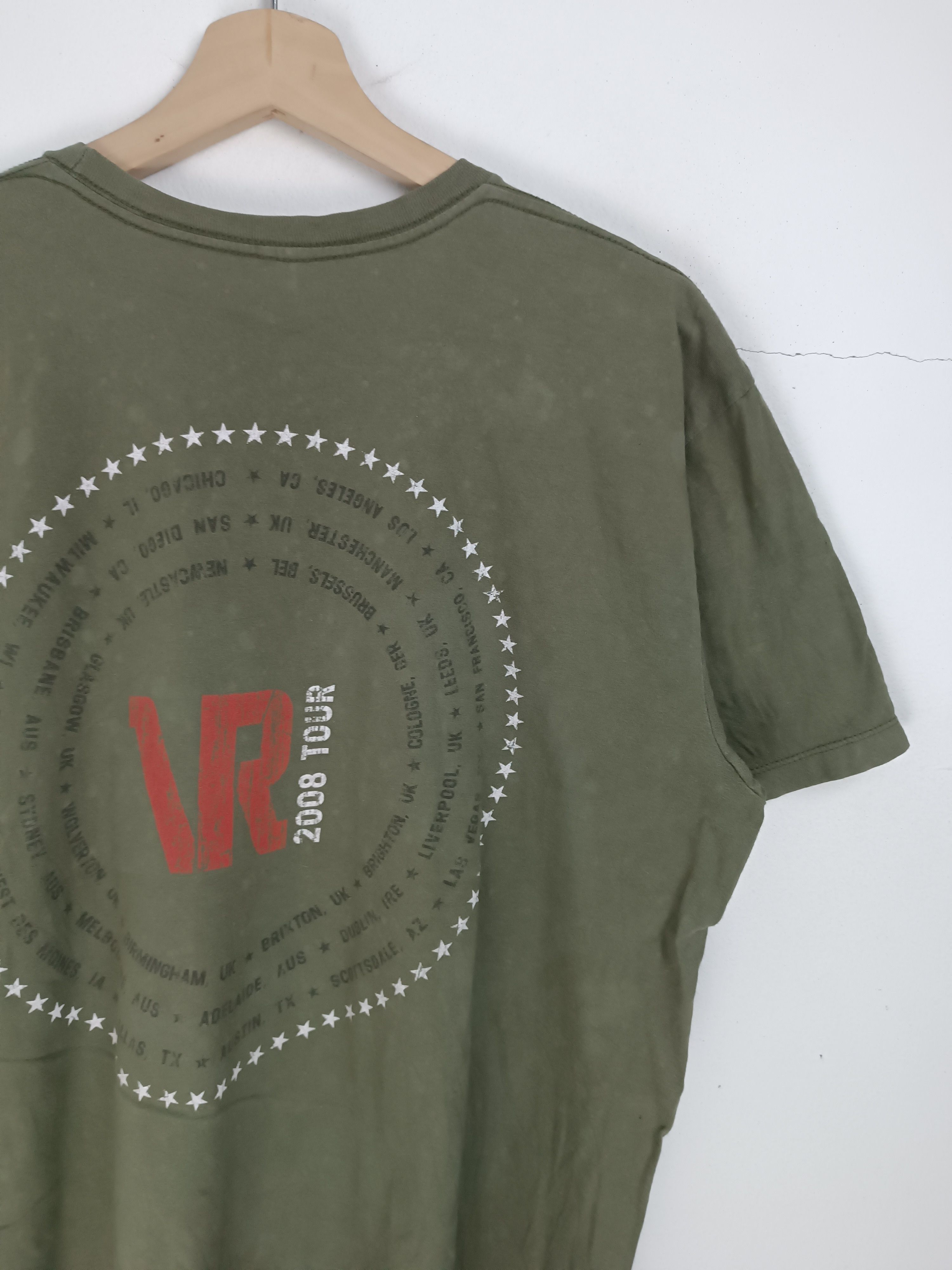 Band Tees THRASH FADED VINTAGE '08 VELVET REVOLVER TOUR TEE Size US L / EU 52-54 / 3 - 10 Thumbnail