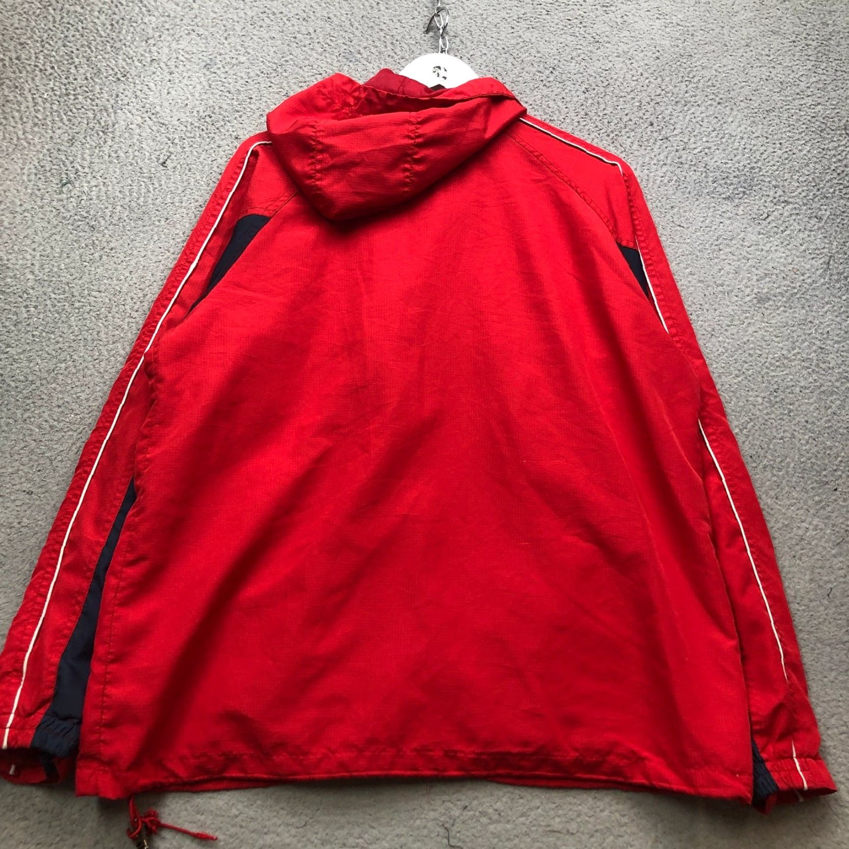G-III Washington Nationals Jacket Hoodie Men S Logo Red Blue White Windbreaker Zip Pockets Full Zip MLB Genuine Merchandise G-III Size US S / EU 44-46 / 1 - 5 Thumbnail
