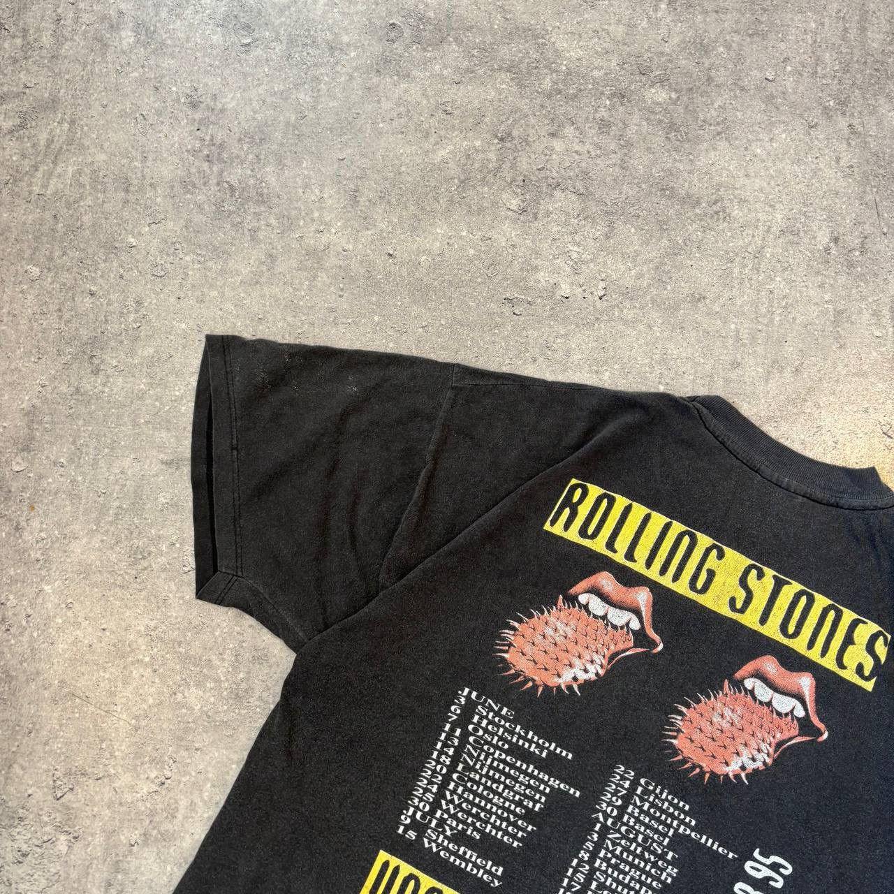 Band Tees × The Rolling Stones × Vintage The Rolling Stones Voodoo Lounge Europe tour 95 T-Shirt Size US M / EU 48-50 / 2 - 4 Thumbnail
