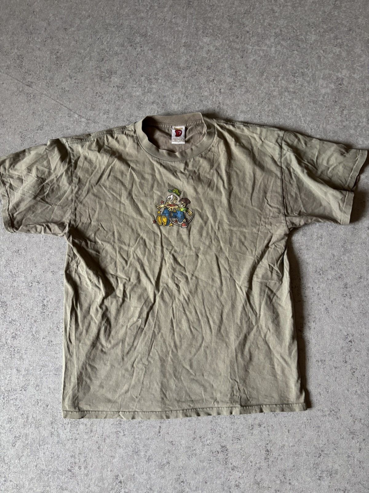Rap Tees × Vintage VINTAGE TO THE EDGE HIP HOP STYLE SUNFADED TEE Size US XL / EU 56 / 4 - 1 Thumbnail