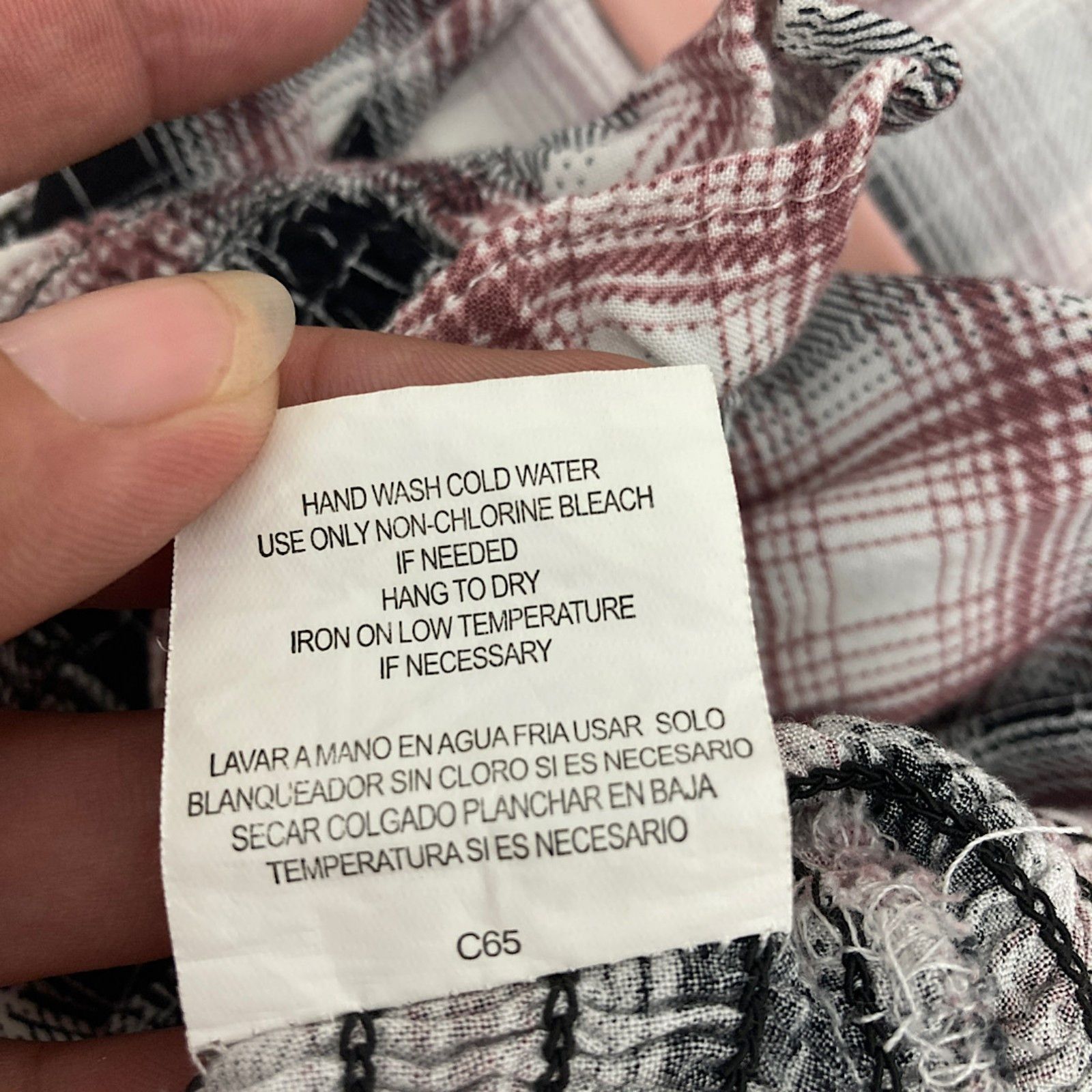 Other Y2K Plaid Smocked Crop Top M/L Size M / US 6-8 / IT 42-44 - 14 Thumbnail