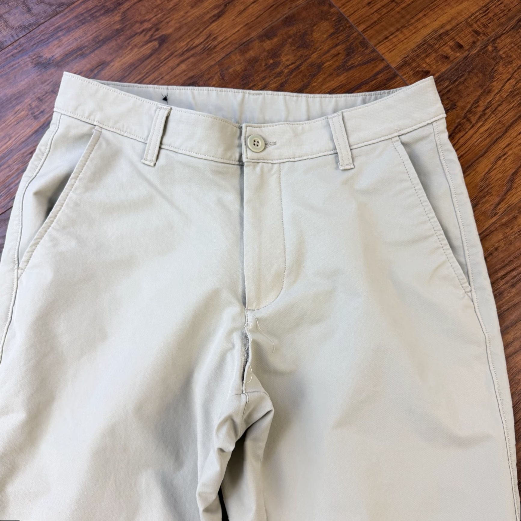 Under Armour Under Armour Pants Mens 32 Beige Breathable Pockets Performance Golf Size US 32 / EU 48 - 3 Thumbnail
